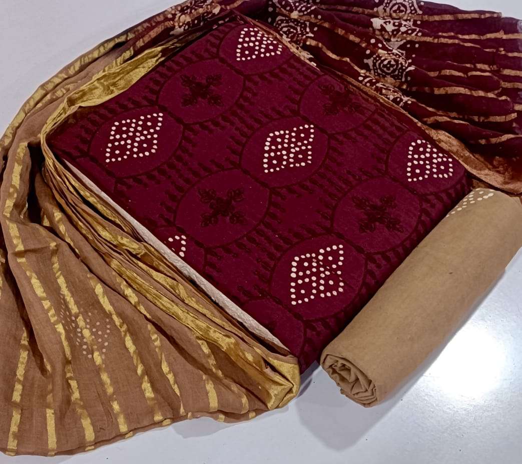 JJ CREATION PREMIUM COTTON WORK BATIK SUITS EDITION 19 