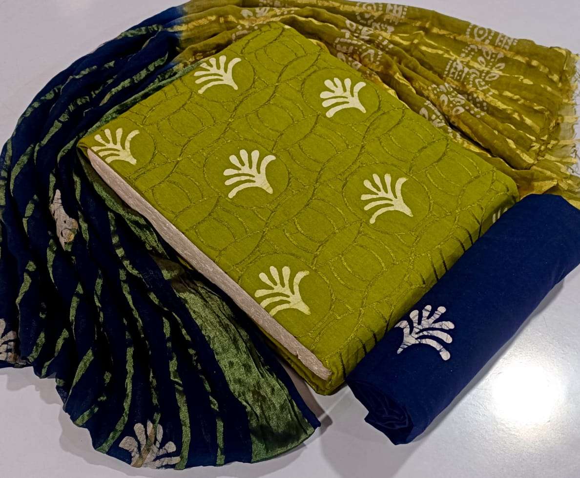 JJ CREATION PREMIUM COTTON WORK BATIK SUITS EDITION 19 