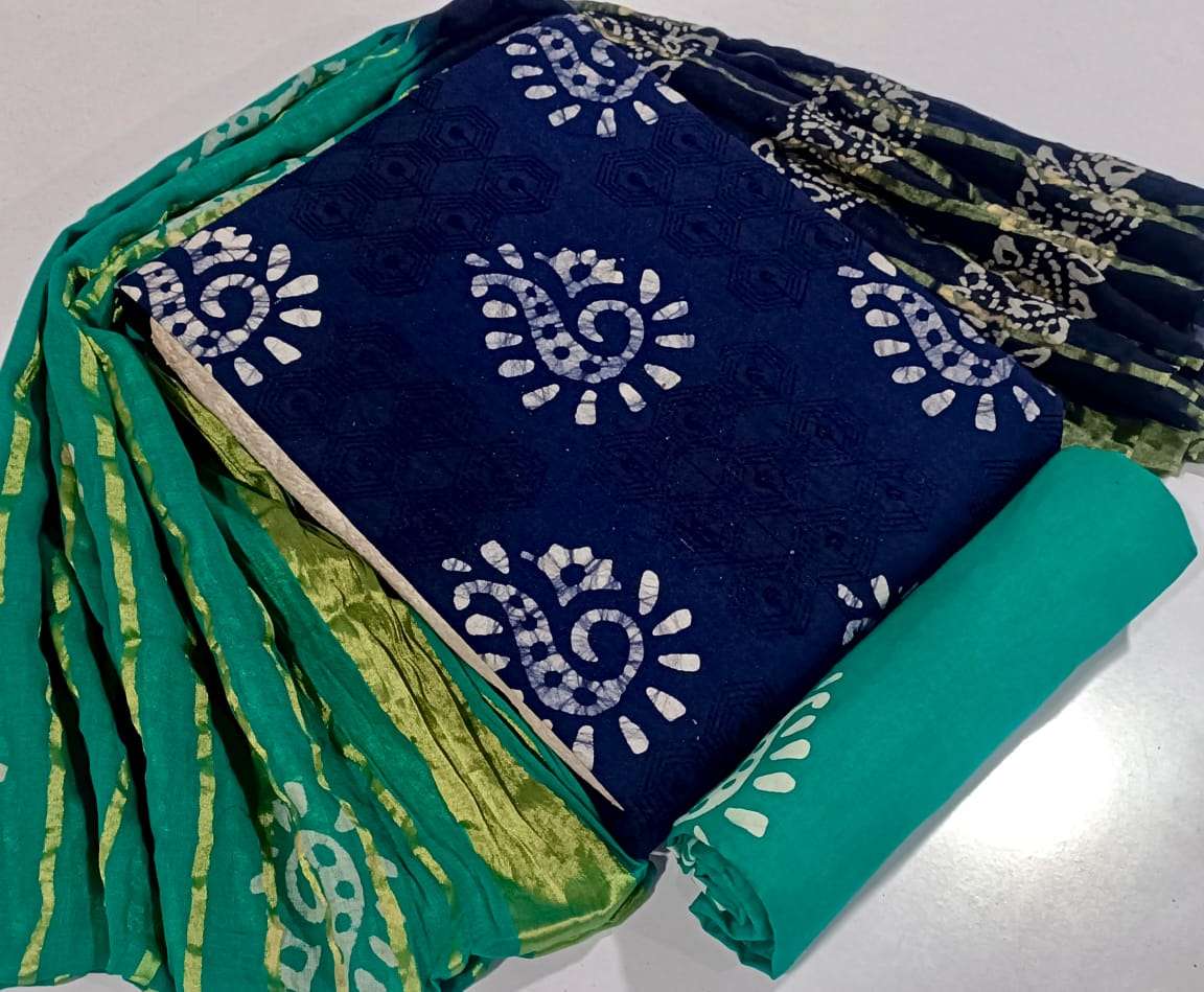 JJ CREATION PREMIUM COTTON WORK BATIK SUITS EDITION 19 