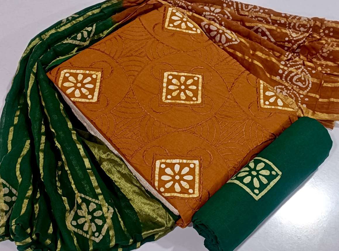 JJ CREATION PREMIUM COTTON WORK BATIK SUITS EDITION 19 