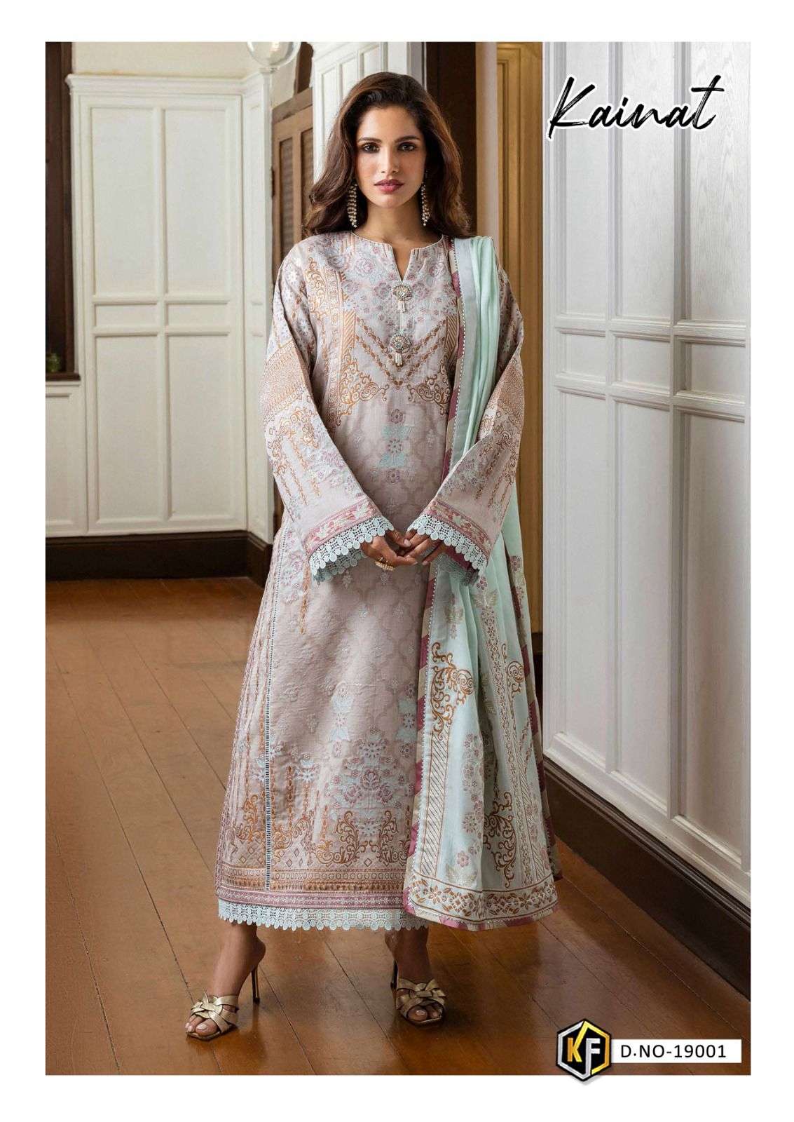 KEVAL FAB KAINAT VOL 19 READY MADE COLLECTION 