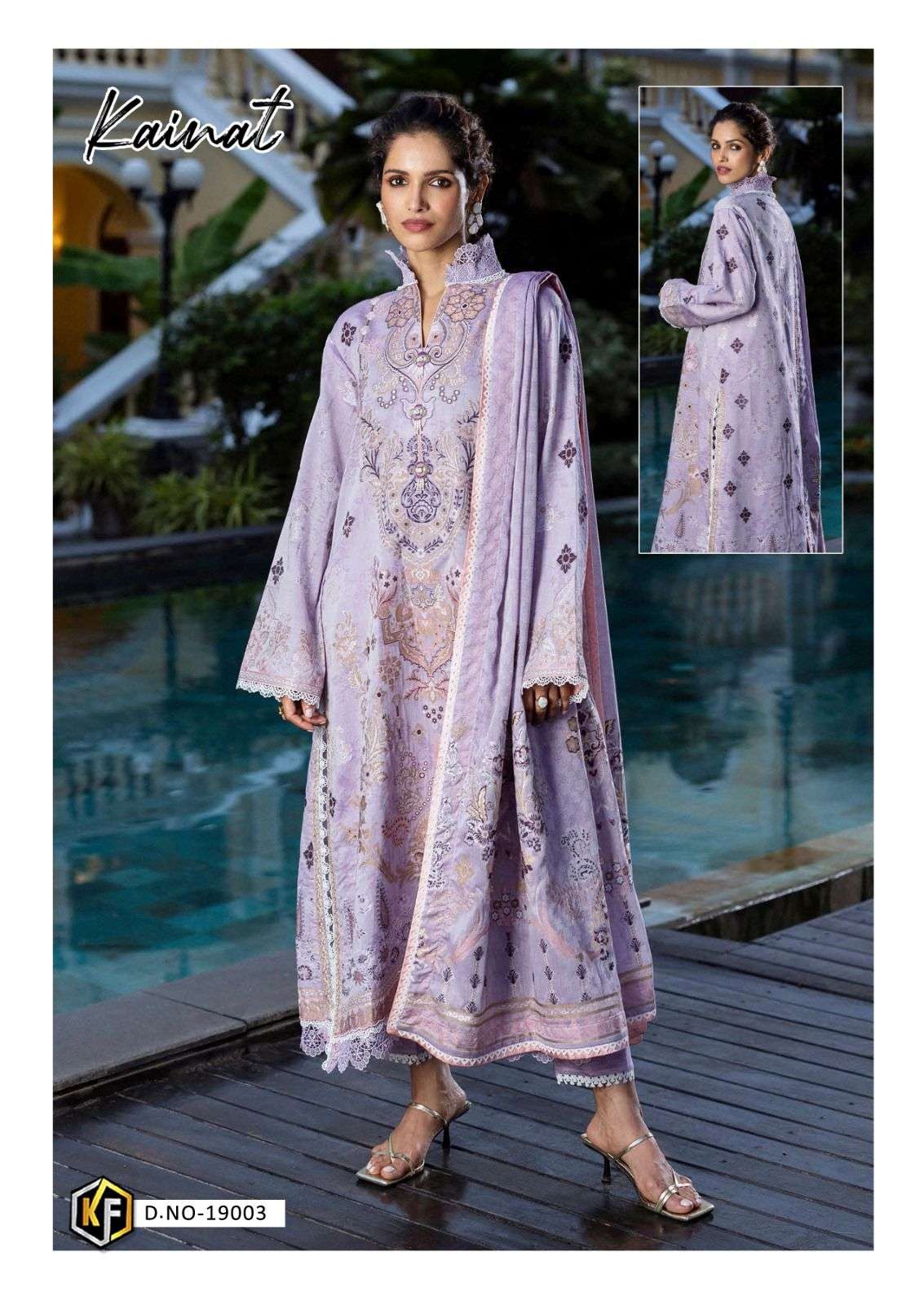 KEVAL FAB KAINAT VOL 19 READY MADE COLLECTION 