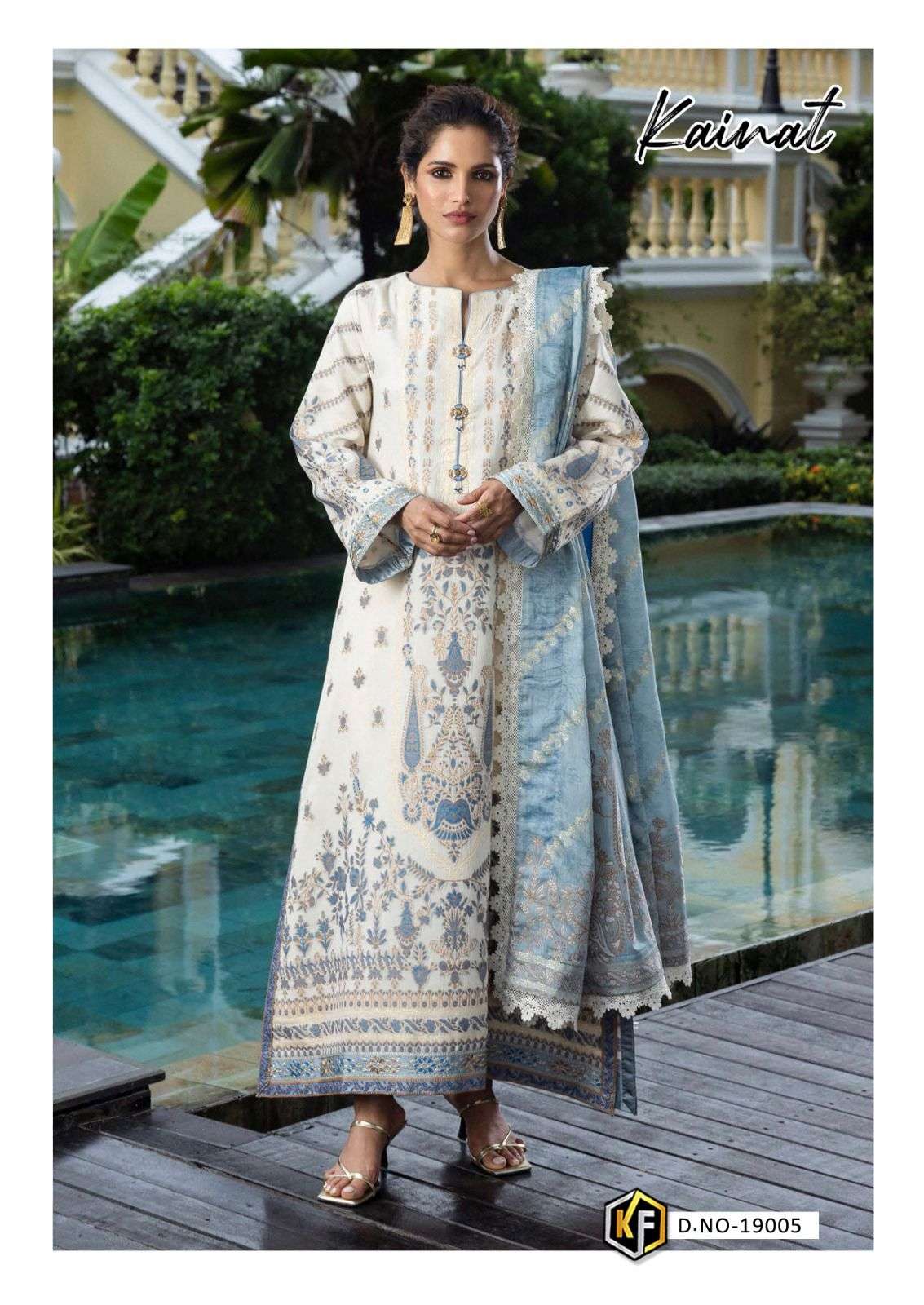 KEVAL FAB KAINAT VOL 19 READY MADE COLLECTION 