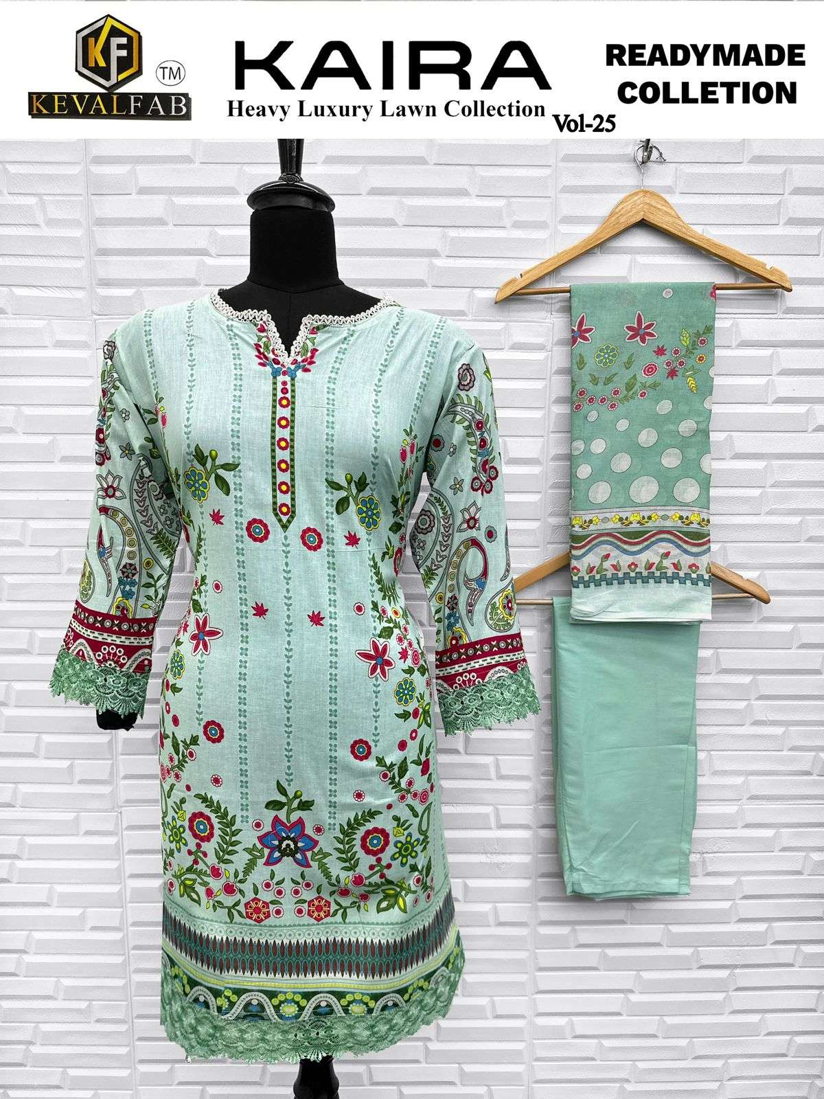 KEVAL FAB KAIRA VOL 25 READY MADE COLLECTION