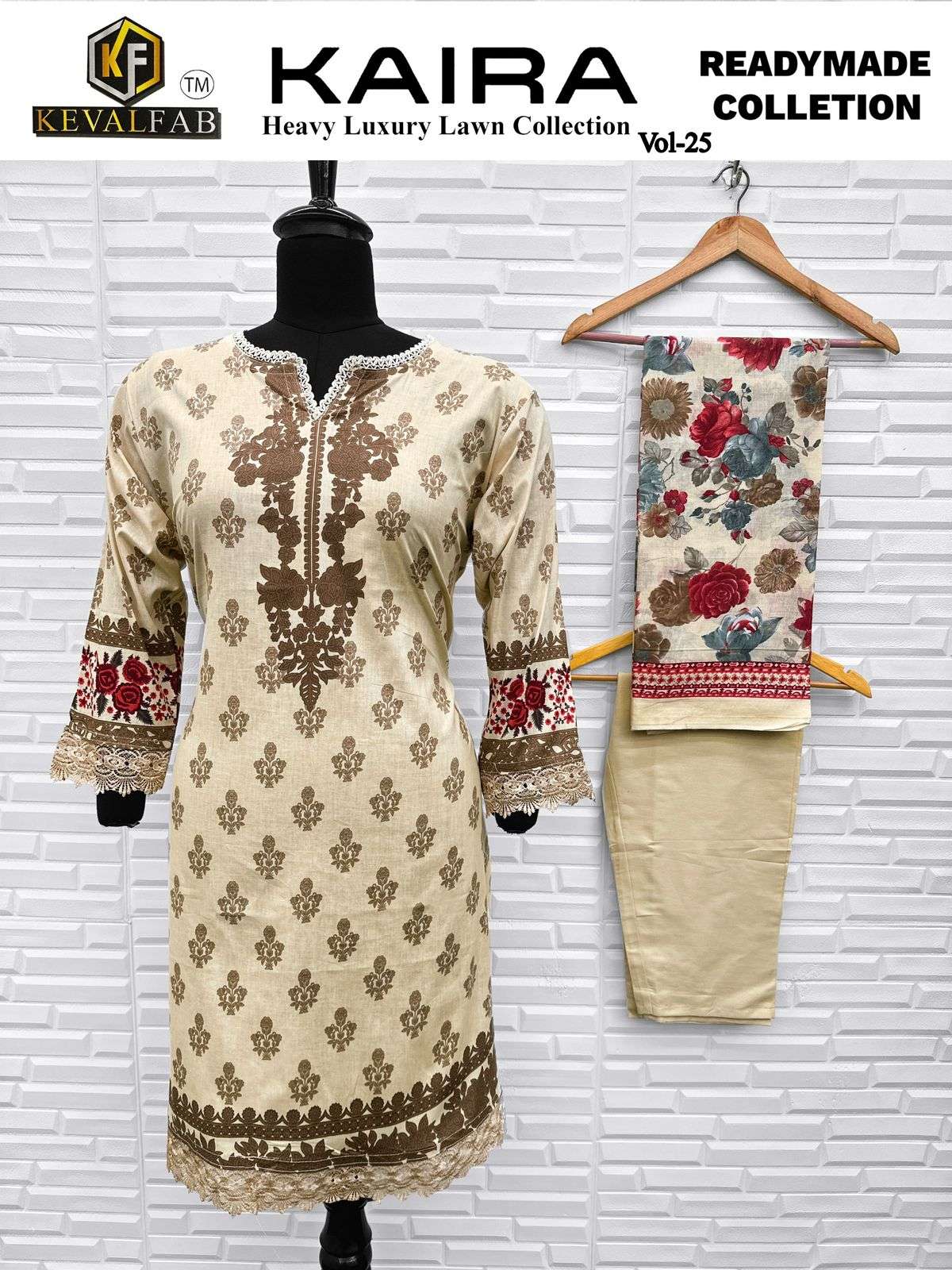 KEVAL FAB KAIRA VOL 25 READY MADE COLLECTION