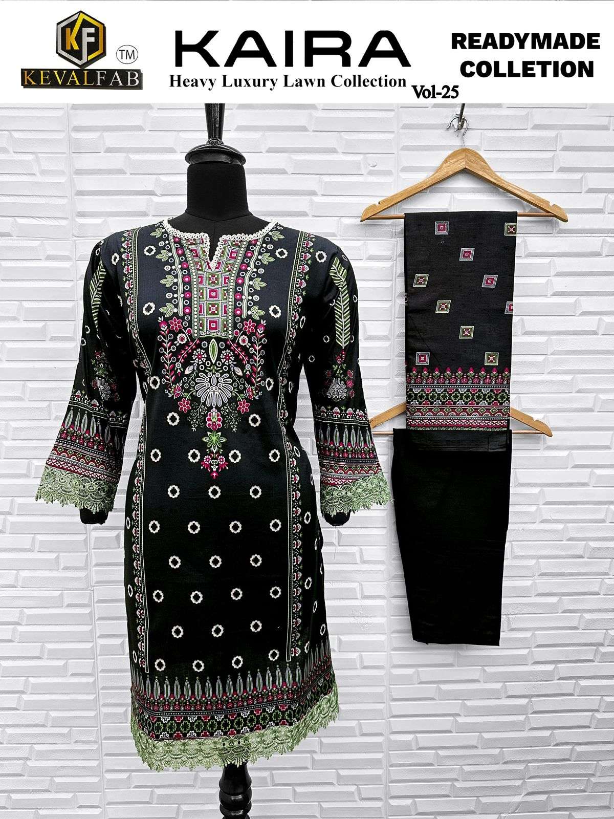 KEVAL FAB KAIRA VOL 25 READY MADE COLLECTION