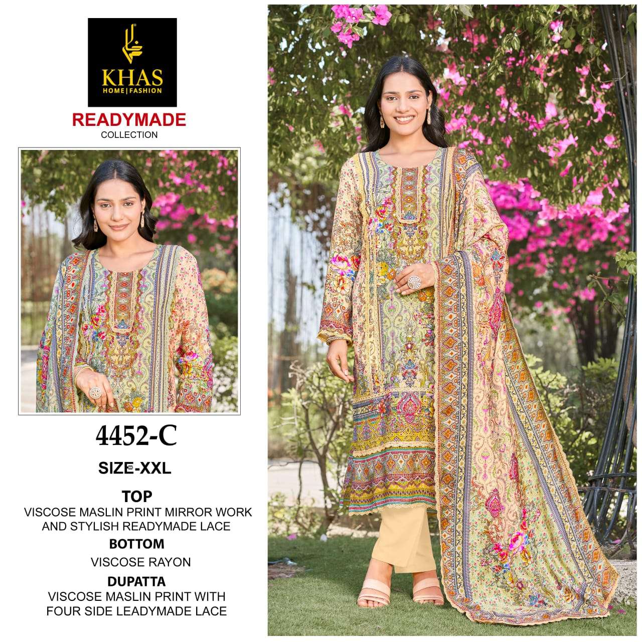 KHAS FASHION D NO 4452 