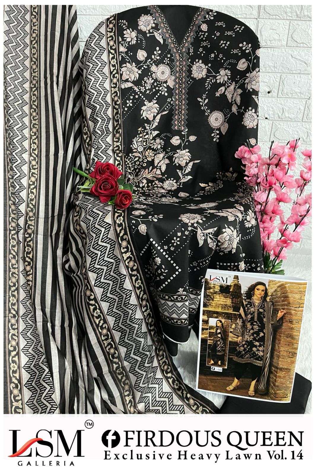 LSM GALLERIA FIRDOUS QUEEN LAWN VOL 14 