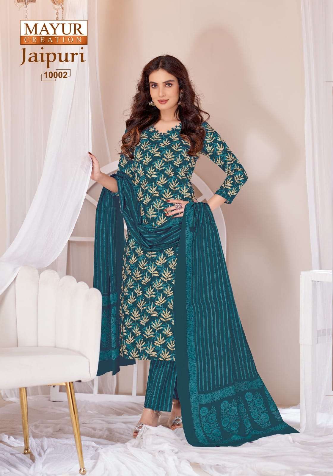 MAYUR CREATION JAIPURI VOL 10 READY MADE COLLECTION