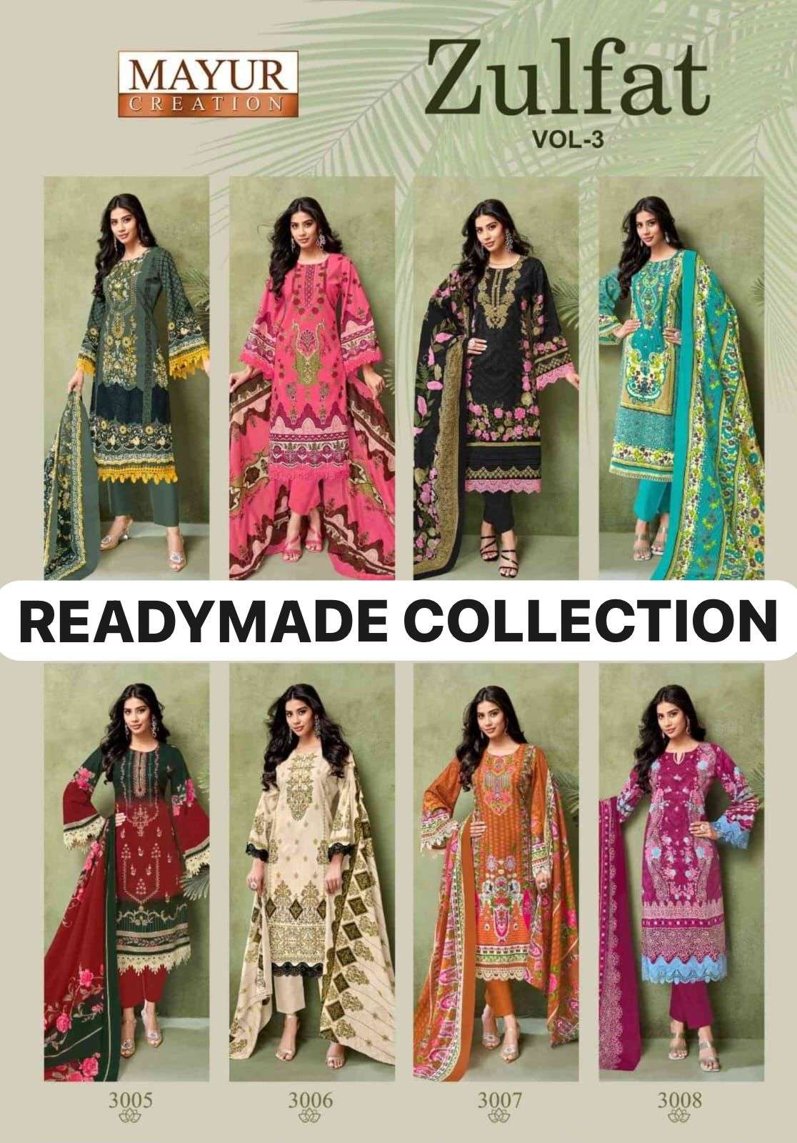 MAYUR CREATION ZULFAT VOL 3 READY MADE COLLECTION