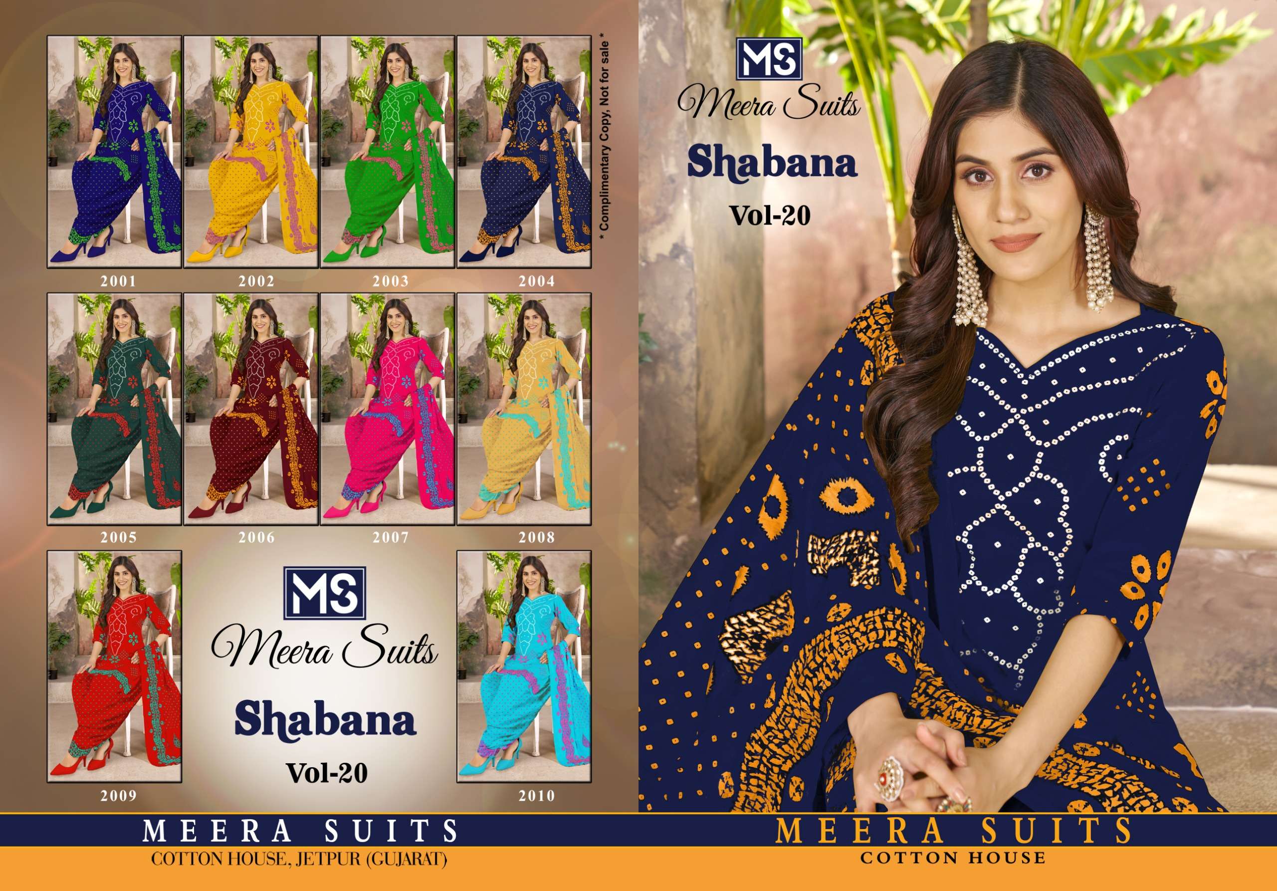 MEERA SUITS SHABANA VOL 20