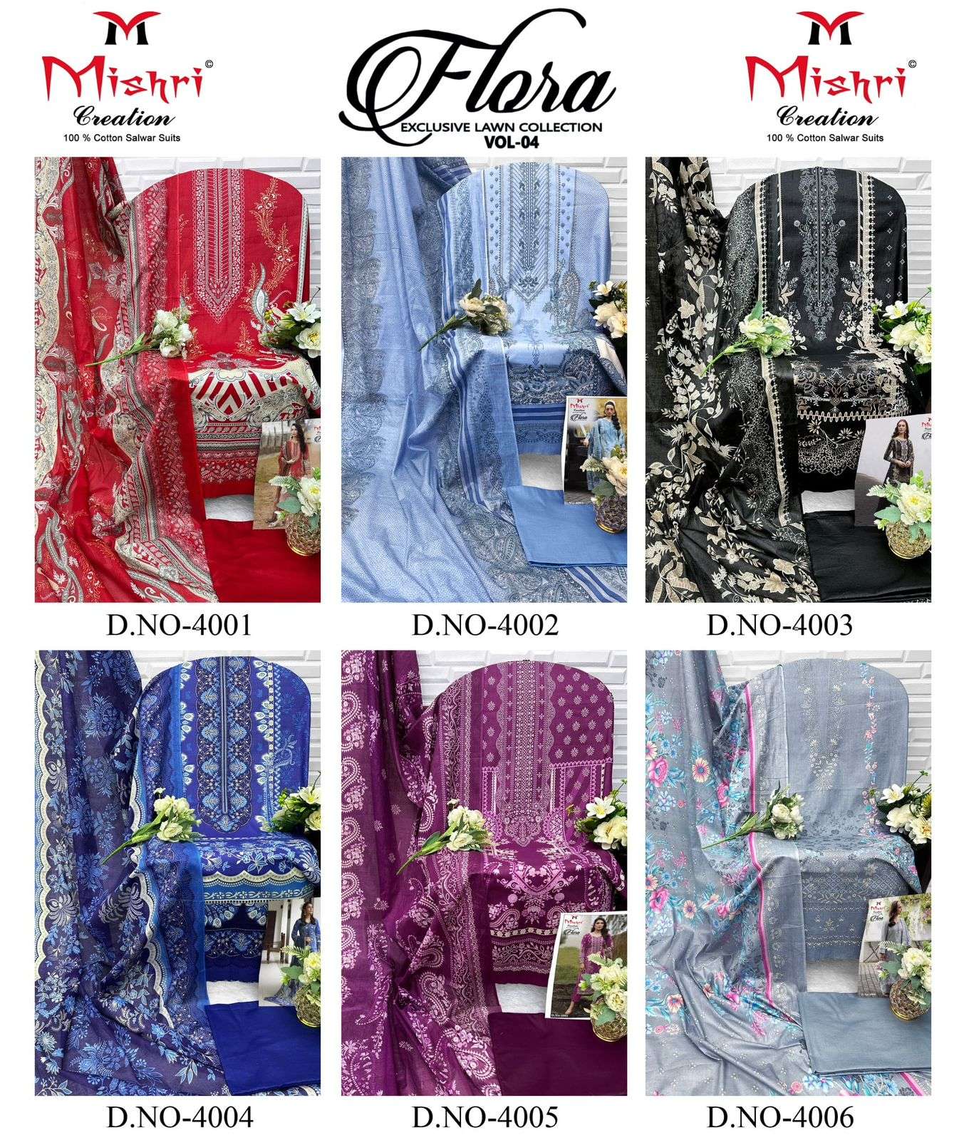 MISHRI CREATION FLORA VOL 4 
