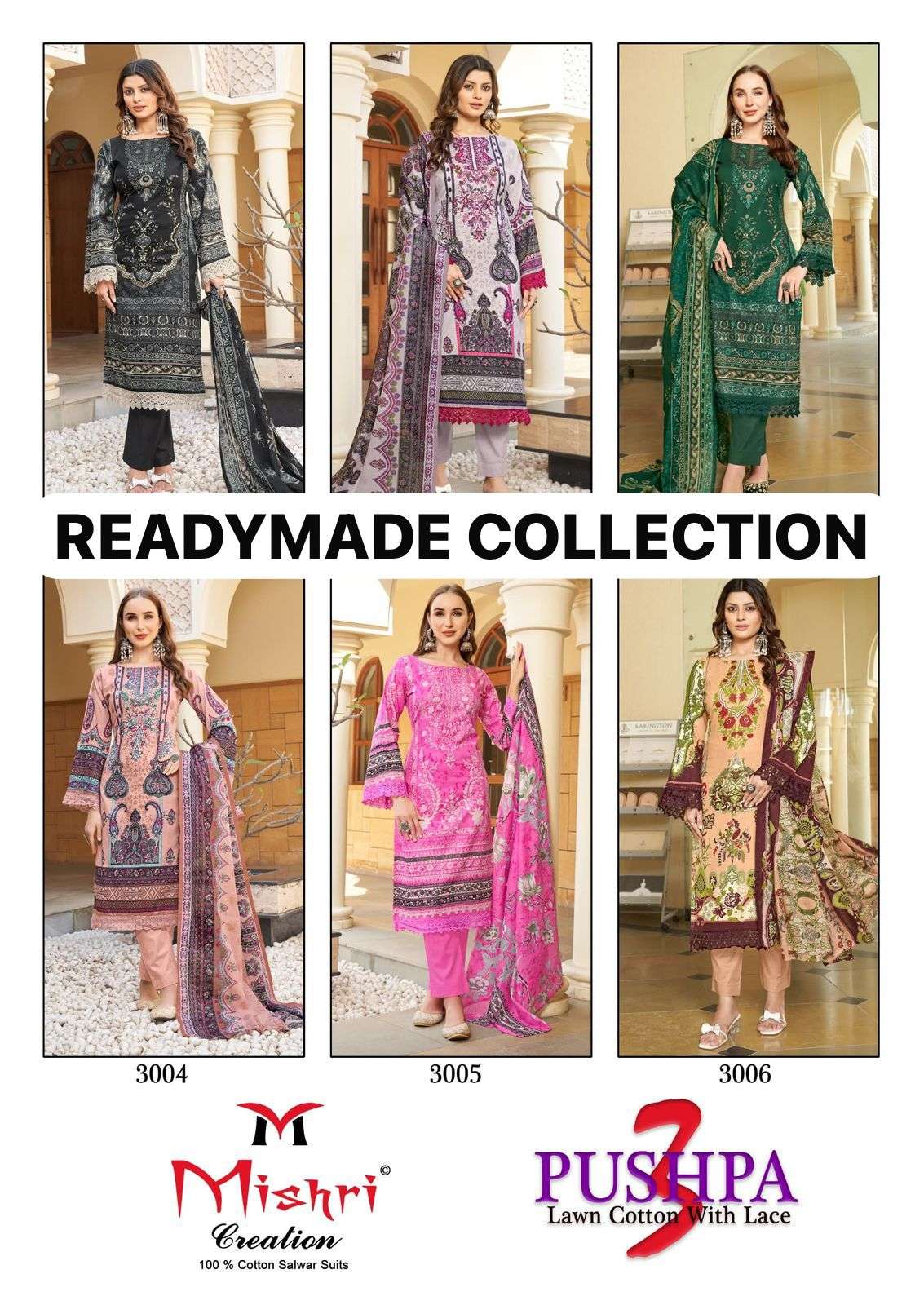 MISHRI CREATION PUSHPA VOL 3 READY MADE COLLECTION 