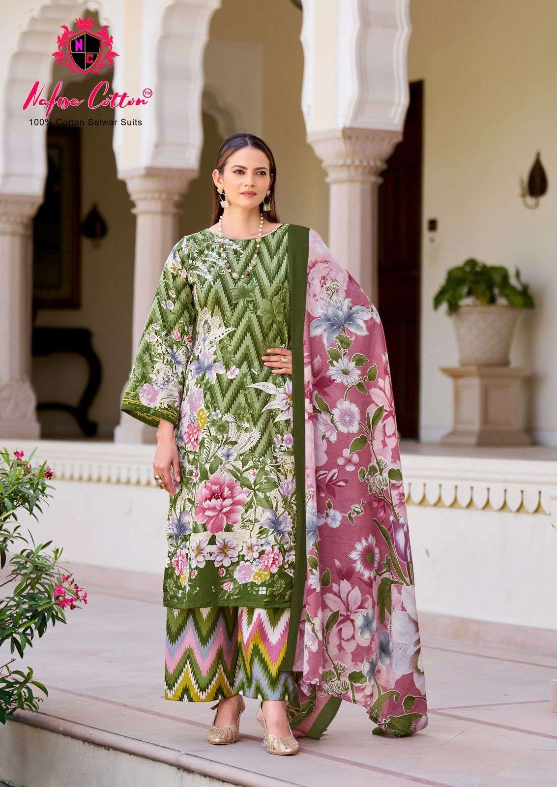 NAFISA COTTON HOOR PRINTED SUMMER EDITION 25