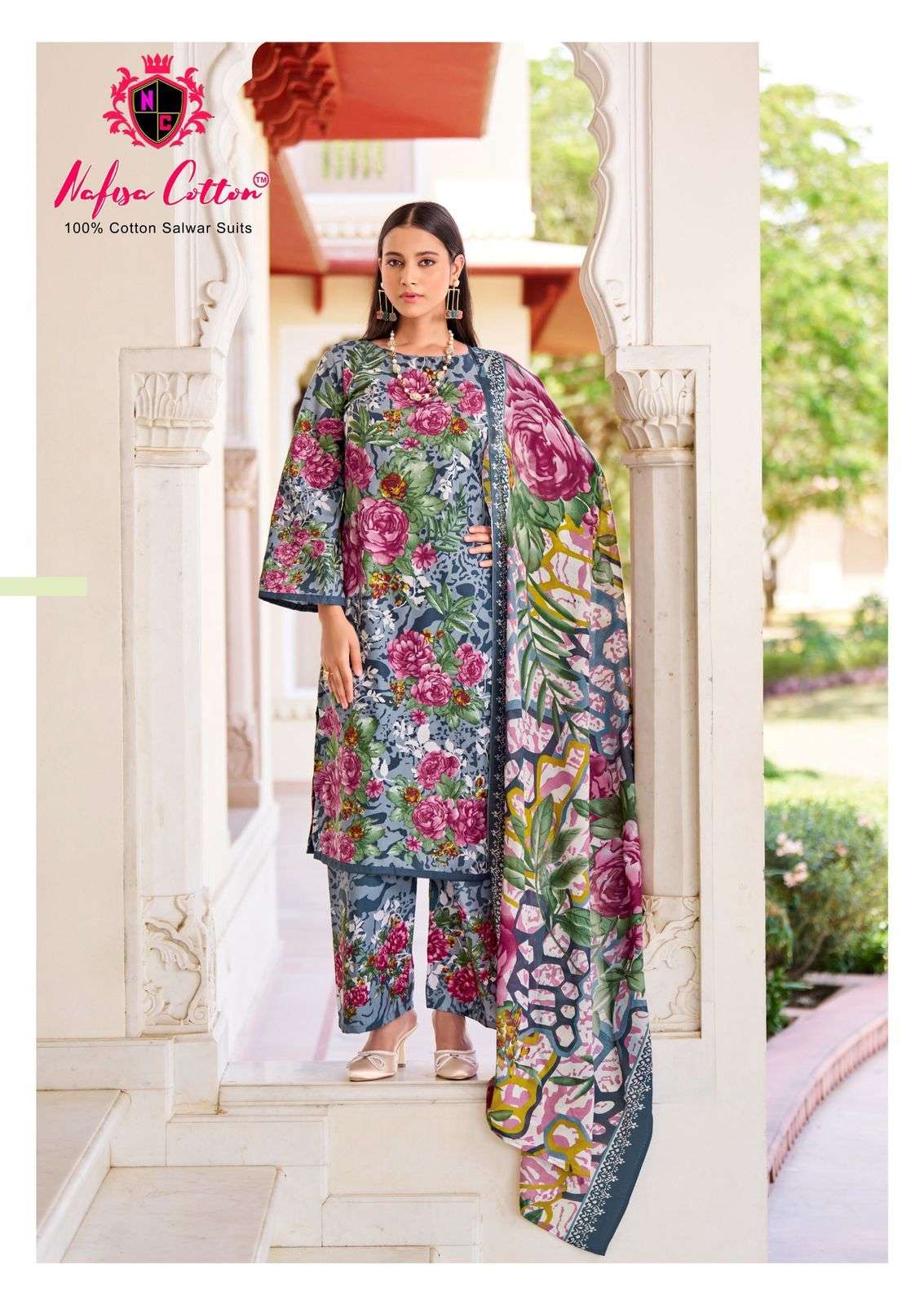 NAFISA COTTON HOOR PRINTED SUMMER EDITION 25