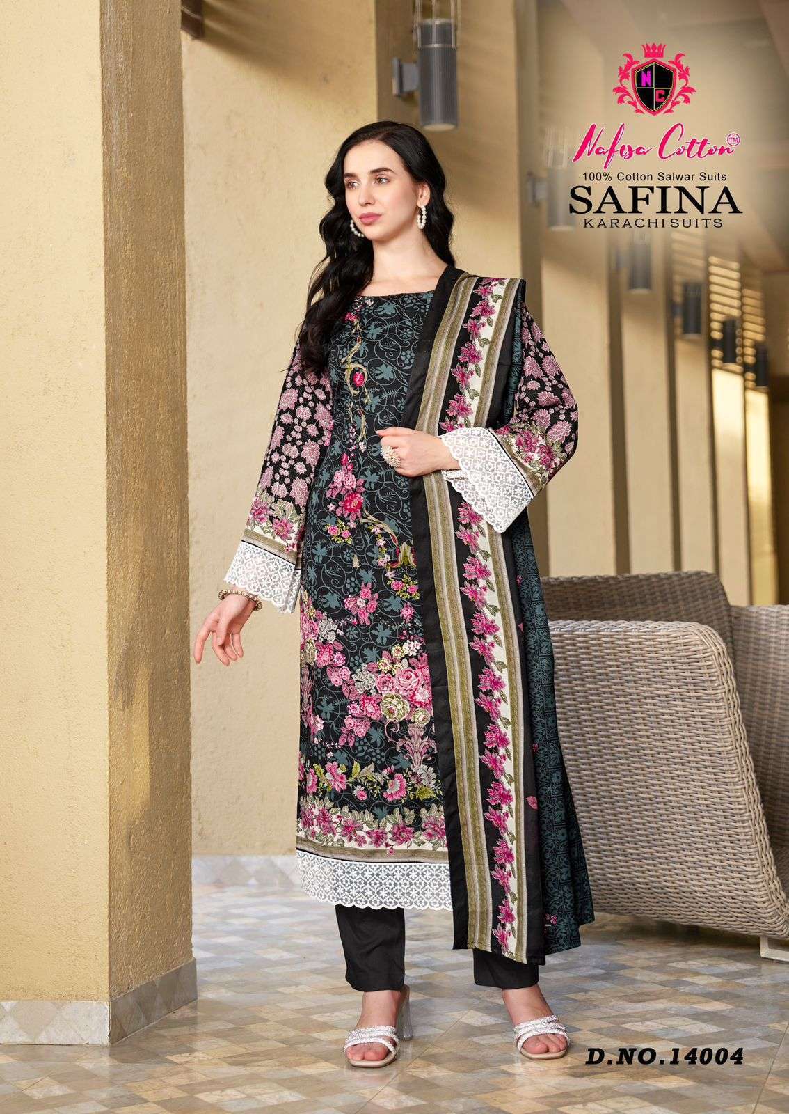 NAFISA COTTON SAFINA KARACHI SUITS VOL 14