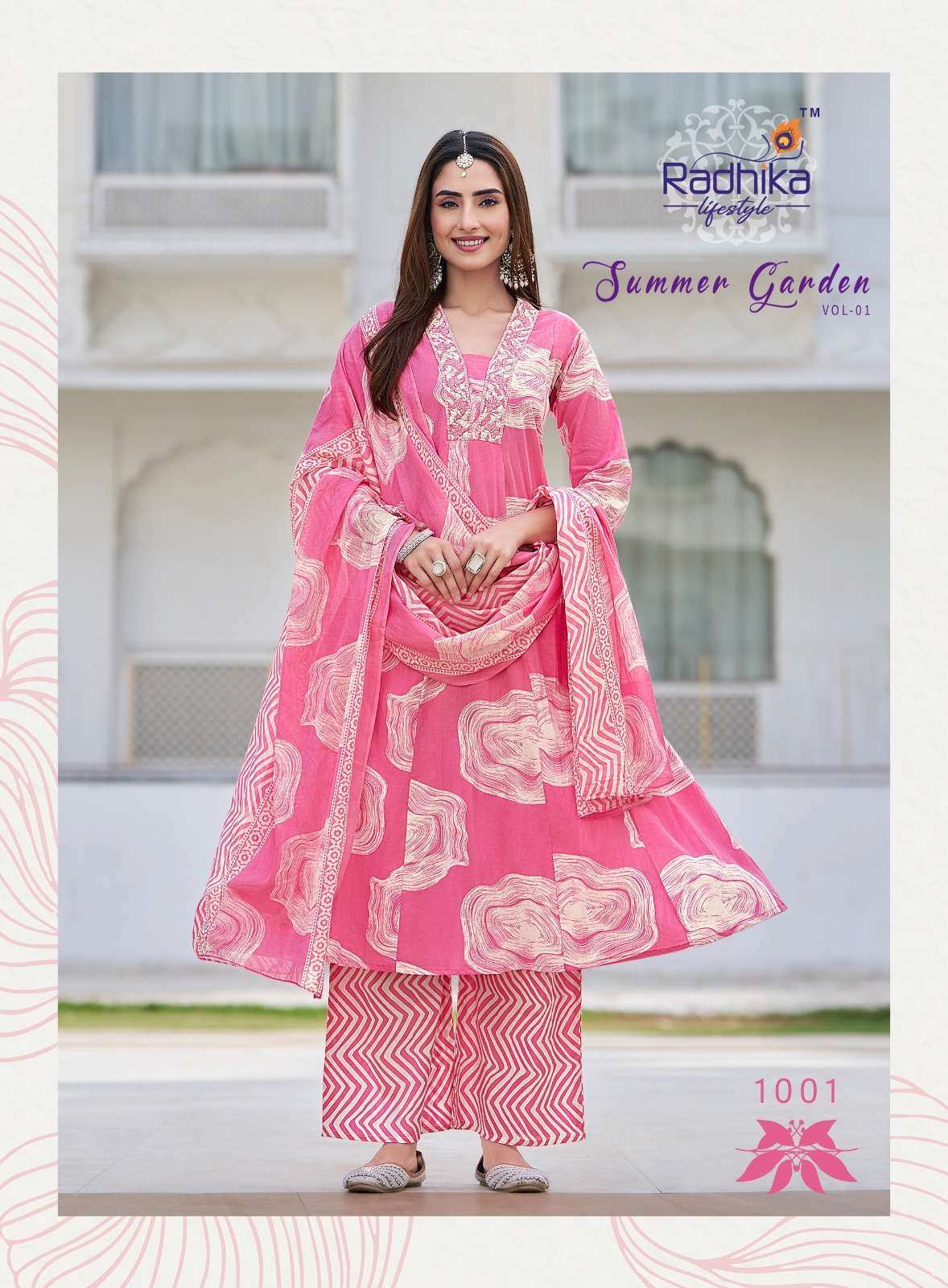 RADHIKA LIFE STYLE SUMMER GARDEN VOL 1 