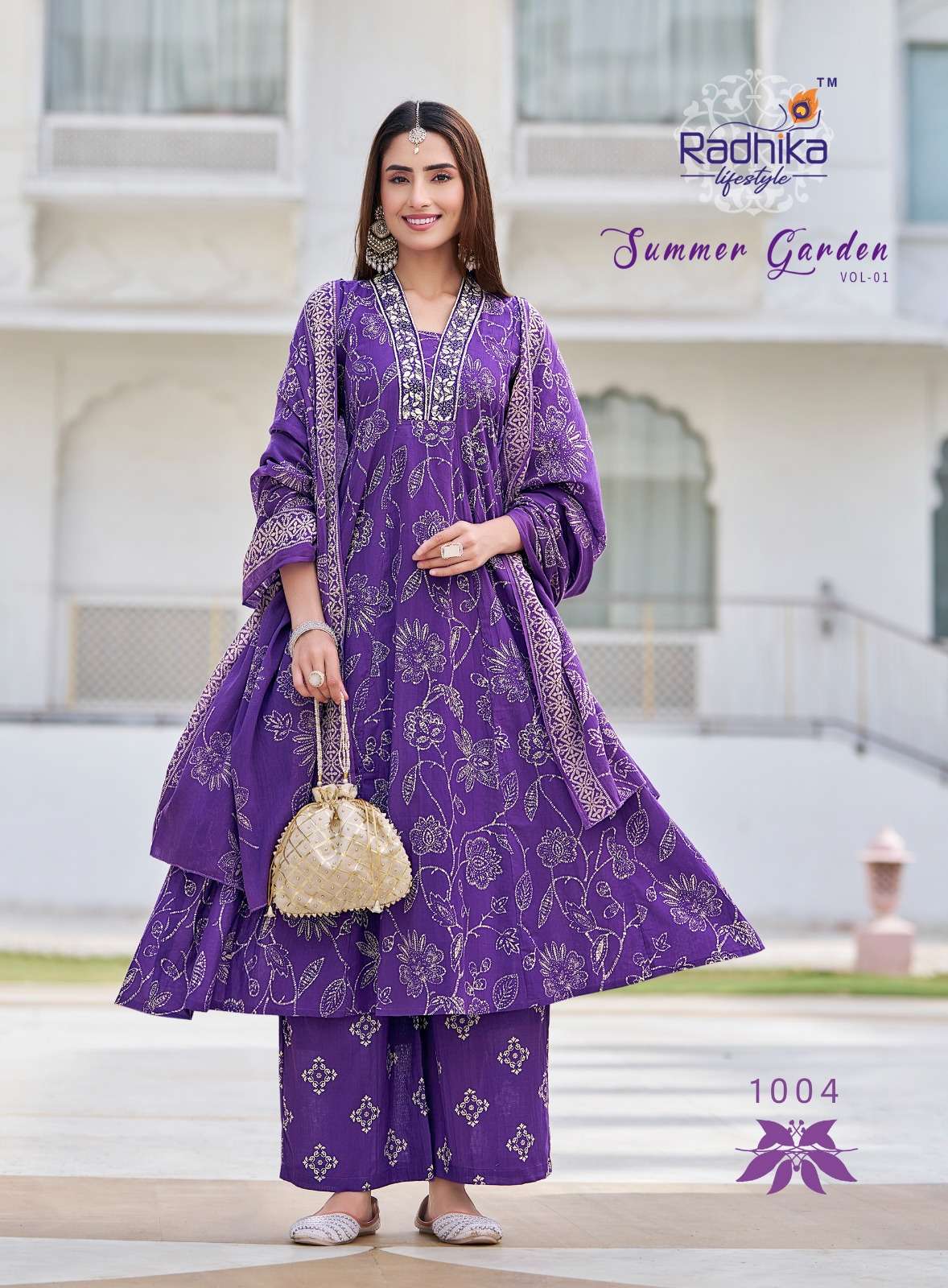 RADHIKA LIFE STYLE SUMMER GARDEN VOL 1 