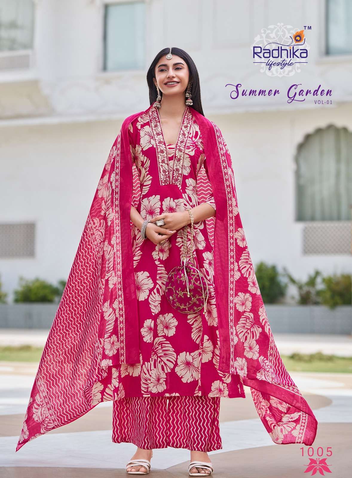 RADHIKA LIFE STYLE SUMMER GARDEN VOL 1 