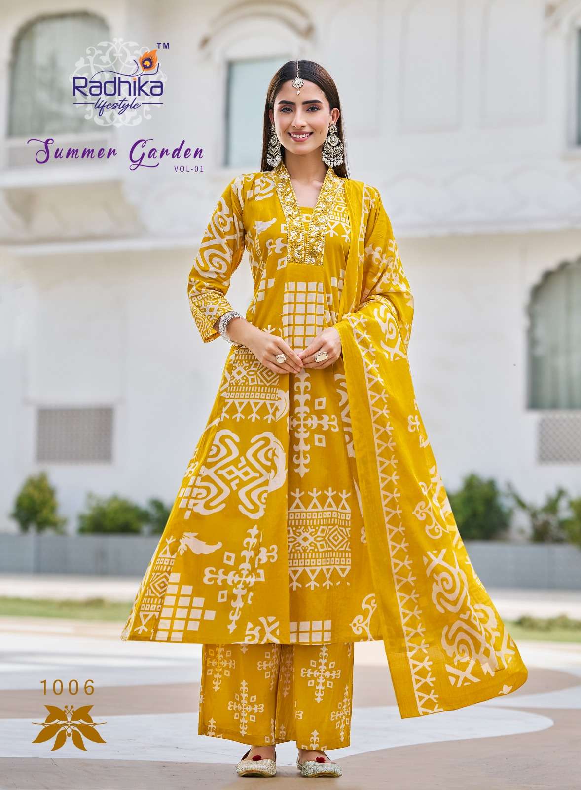 RADHIKA LIFE STYLE SUMMER GARDEN VOL 1 