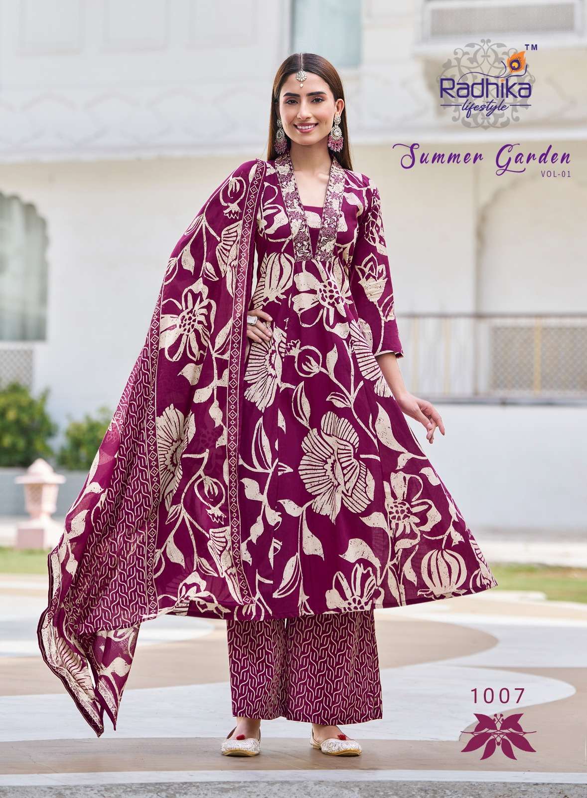 RADHIKA LIFE STYLE SUMMER GARDEN VOL 1 