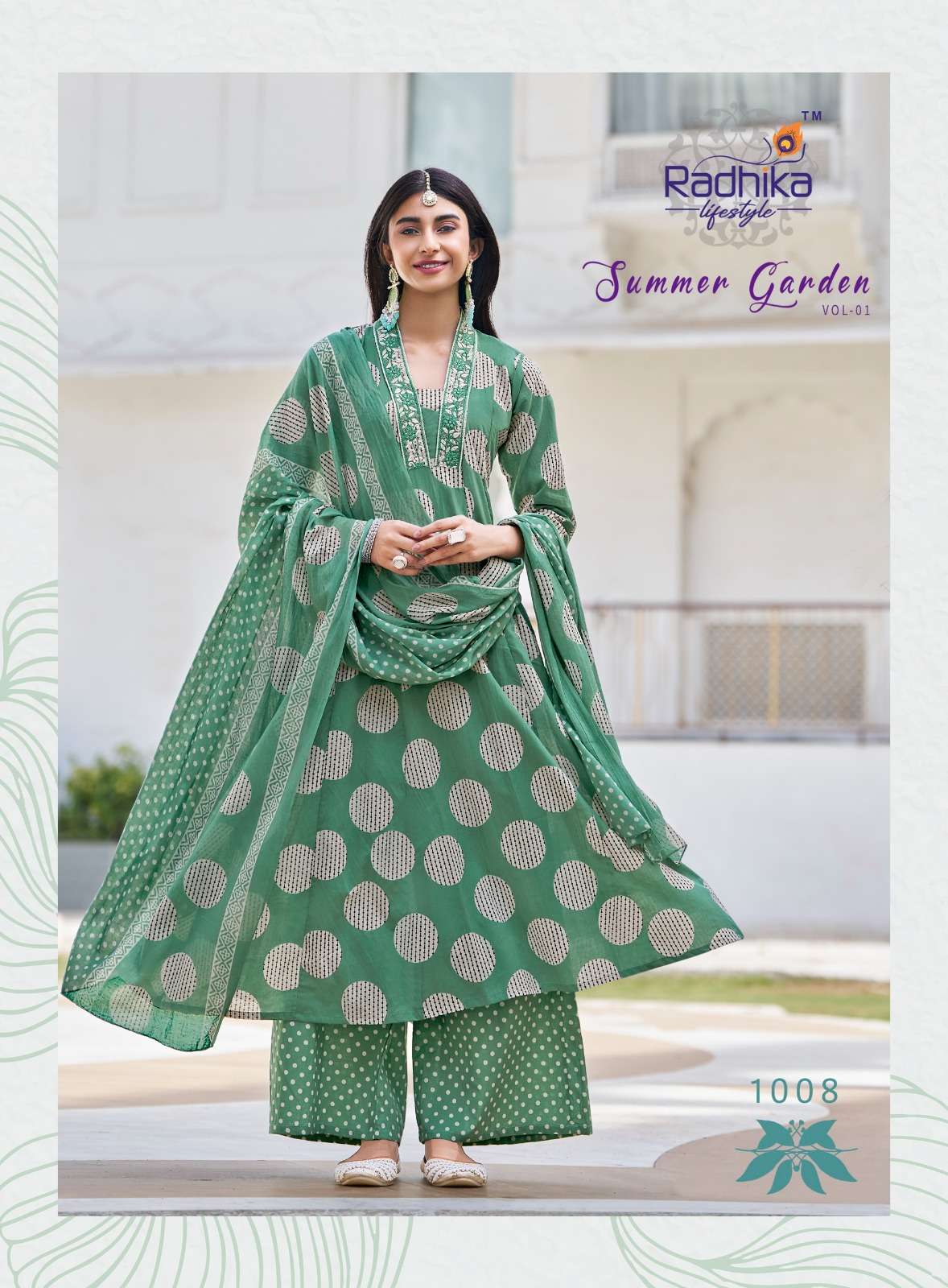 RADHIKA LIFE STYLE SUMMER GARDEN VOL 1 