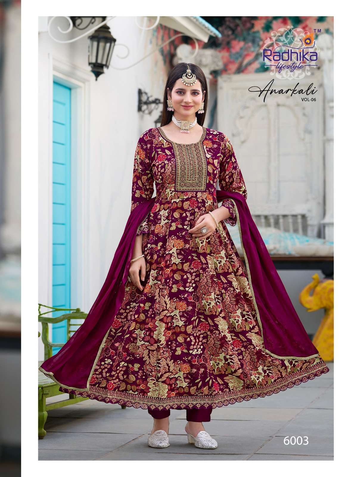 RADHIKA LIFESTYLE ANARKALI VOL 6 