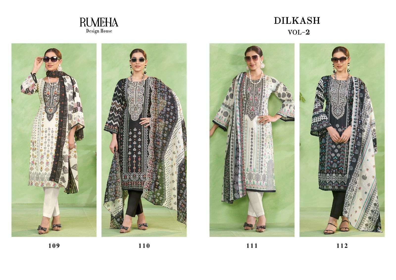 RUMEHA DESIGN HOUSE DILKASH VOL 2 