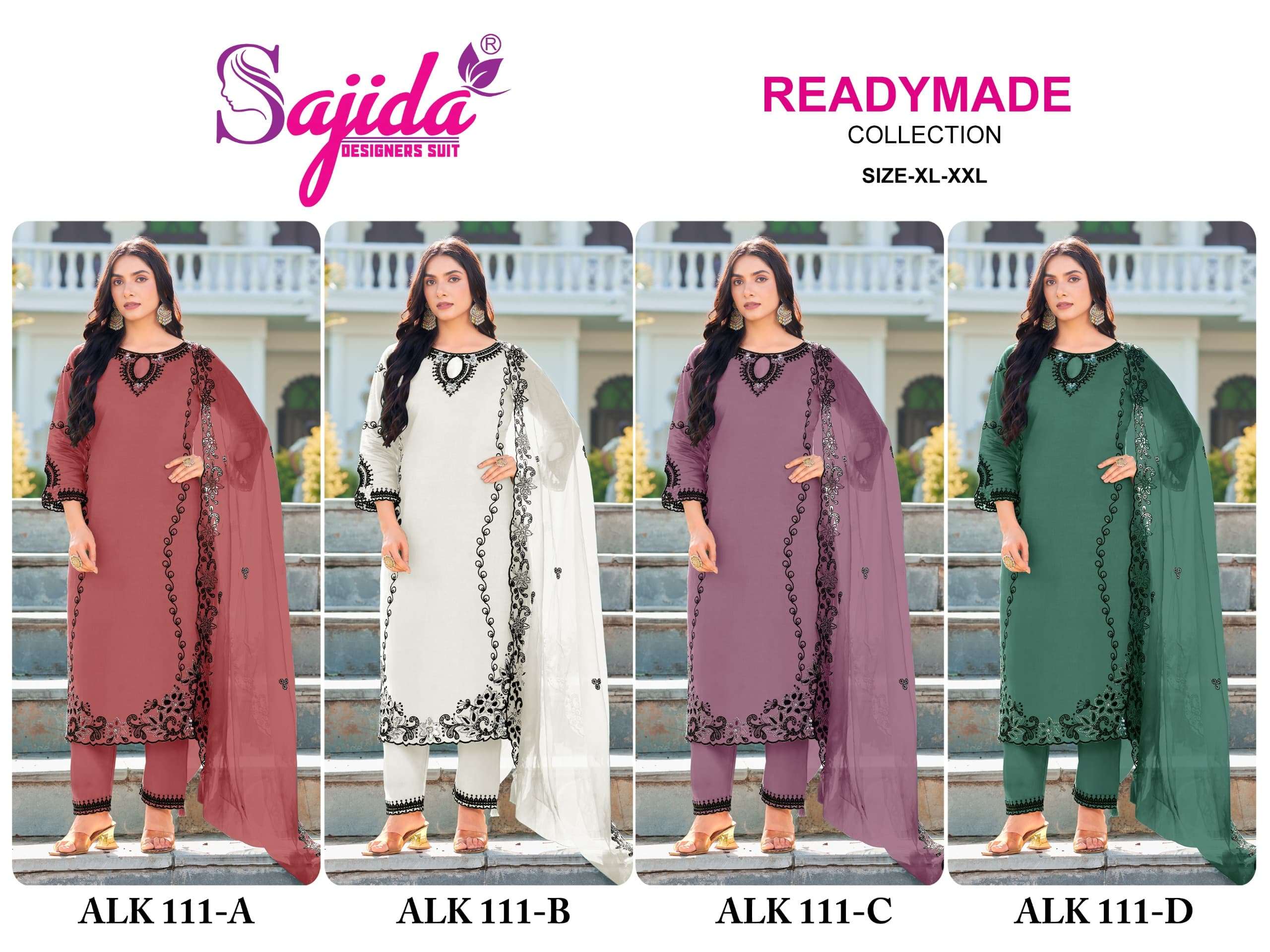SAJIDA DESIGNER ALK 111 