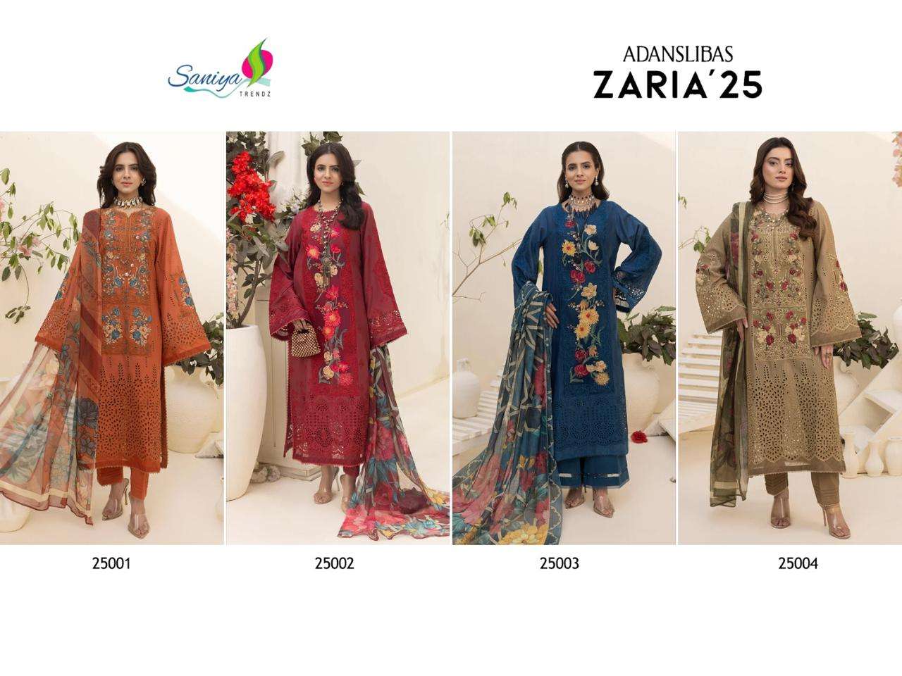 SANIYA TRENDZ ZARIA VOL 25 