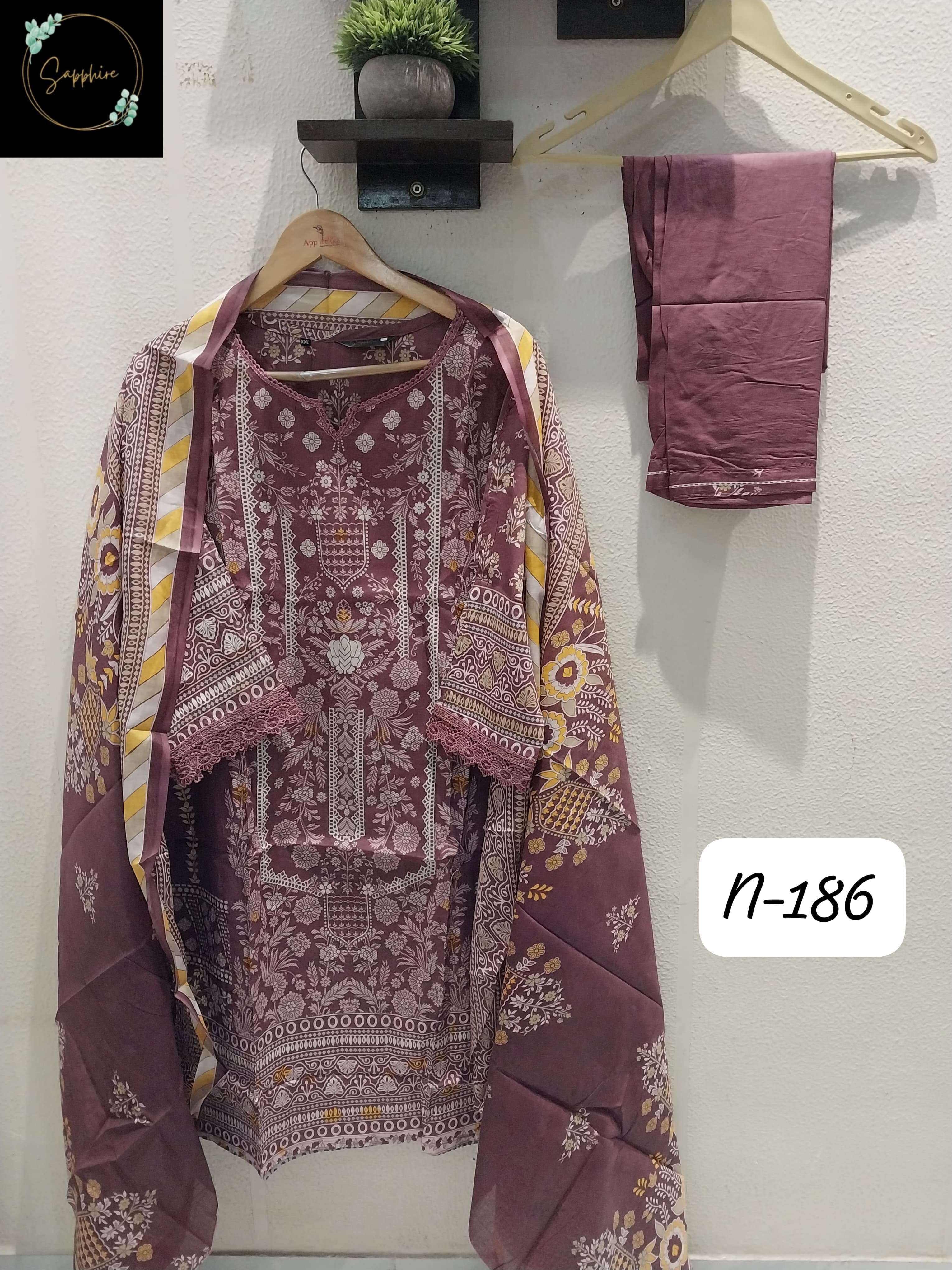 SAPPHIRE AGHA NOORAIN N 186 