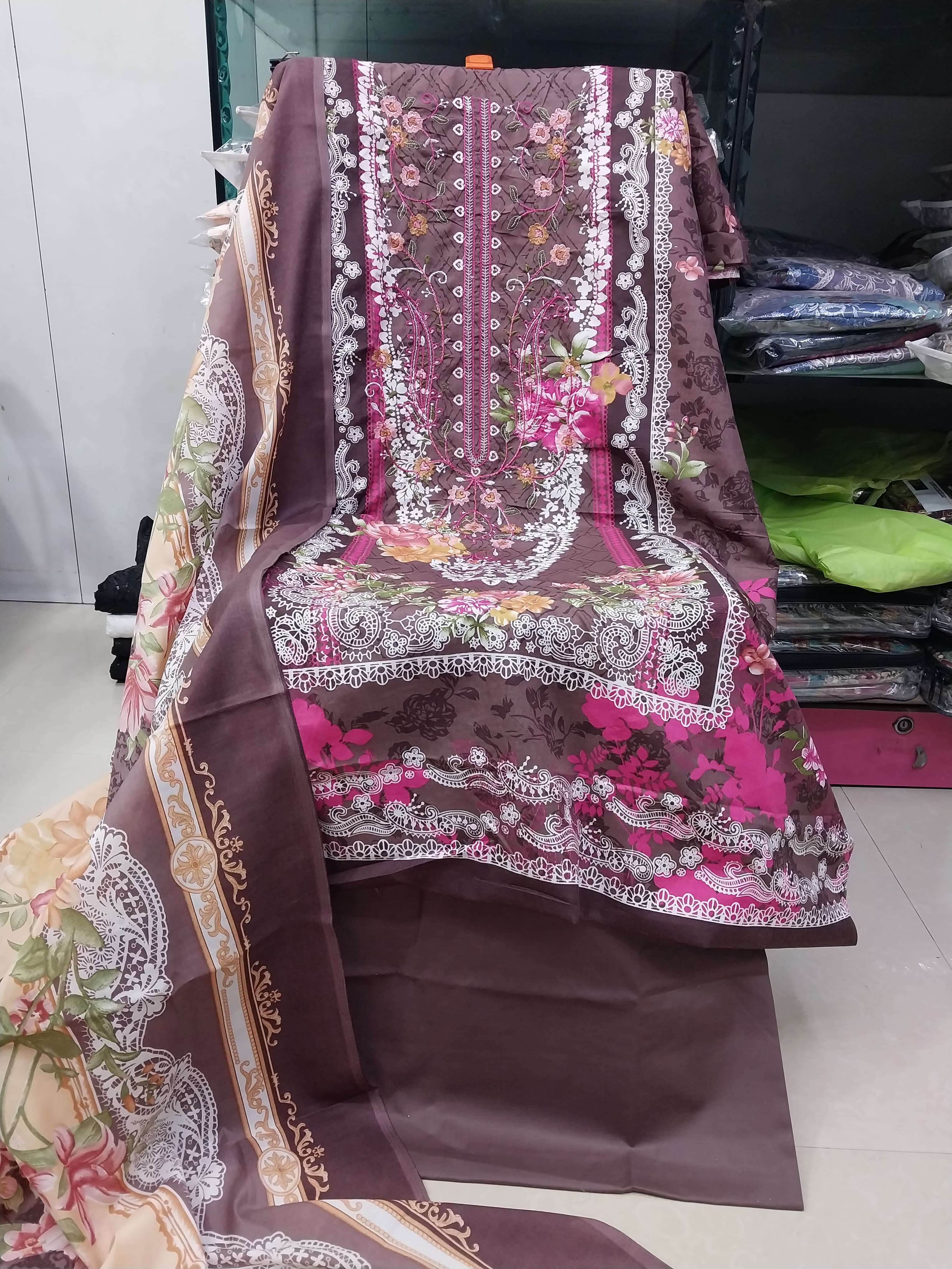 SF BIN SAEED EMBROIDERED SUIT COLLECTION