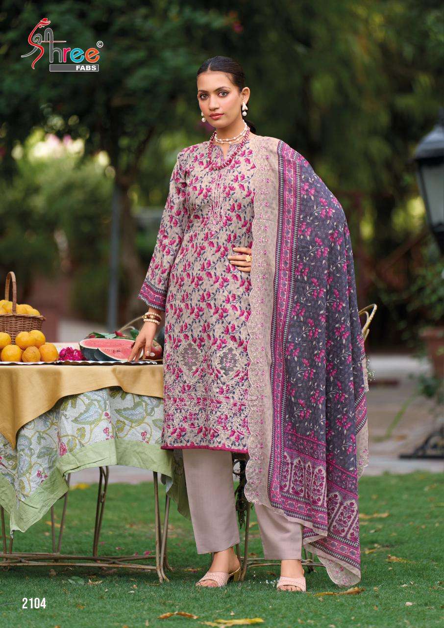 SHREE FABS BIN SAEED LAWN COLLECTION VOL 21 