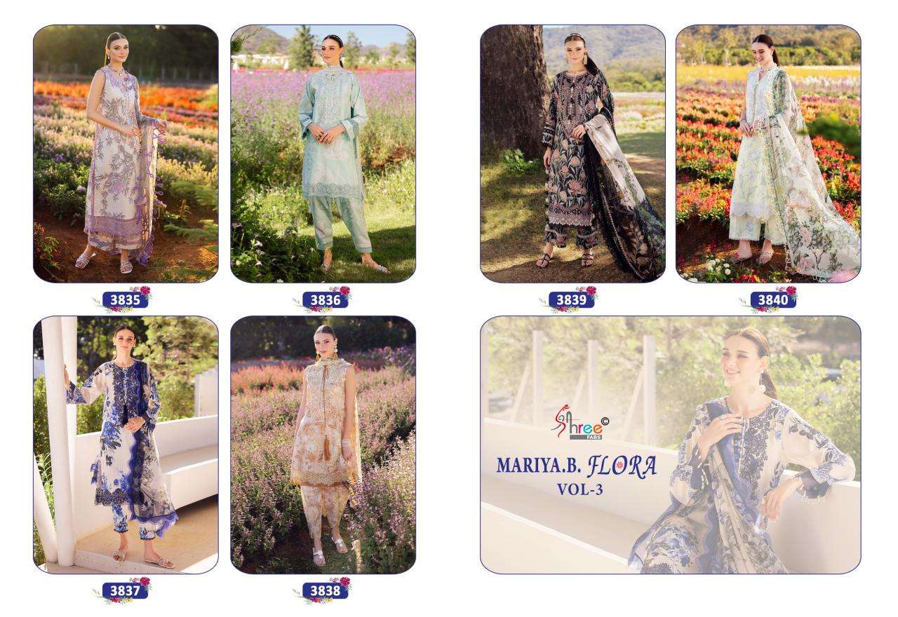 SHREE FABS MARIYA B FLORA VOL 3