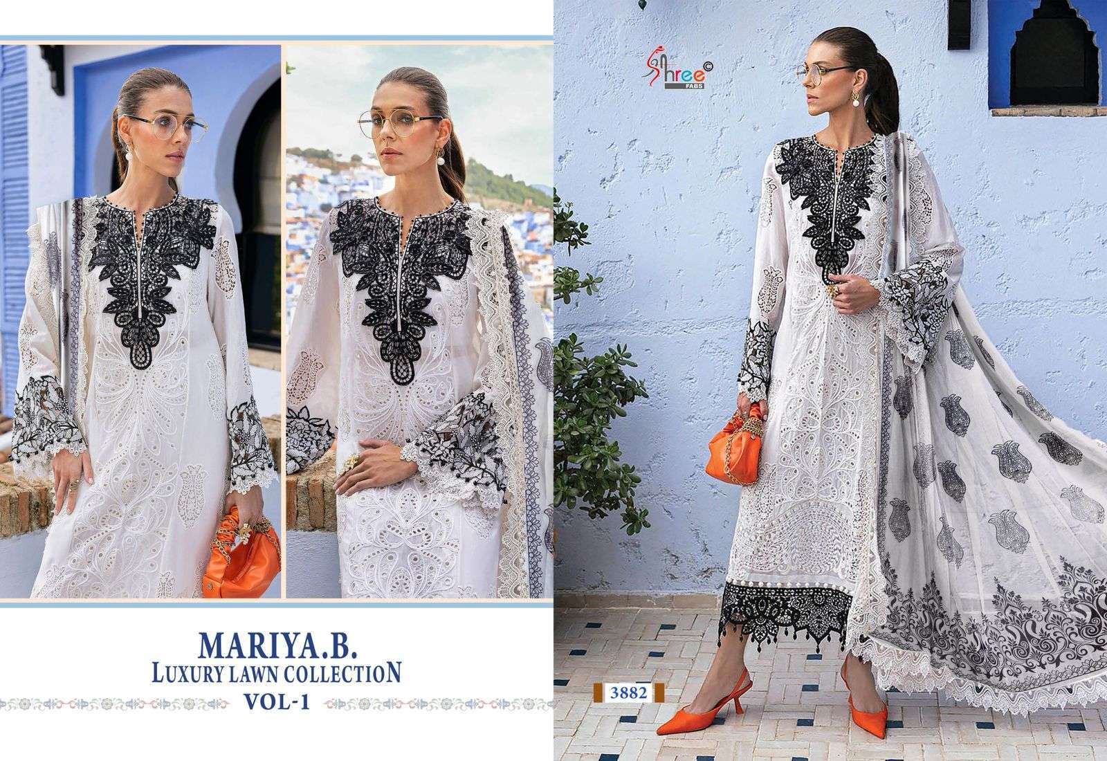SHREE FABS MARIYA B LAWN COLLECTION 25 VOL 1 
