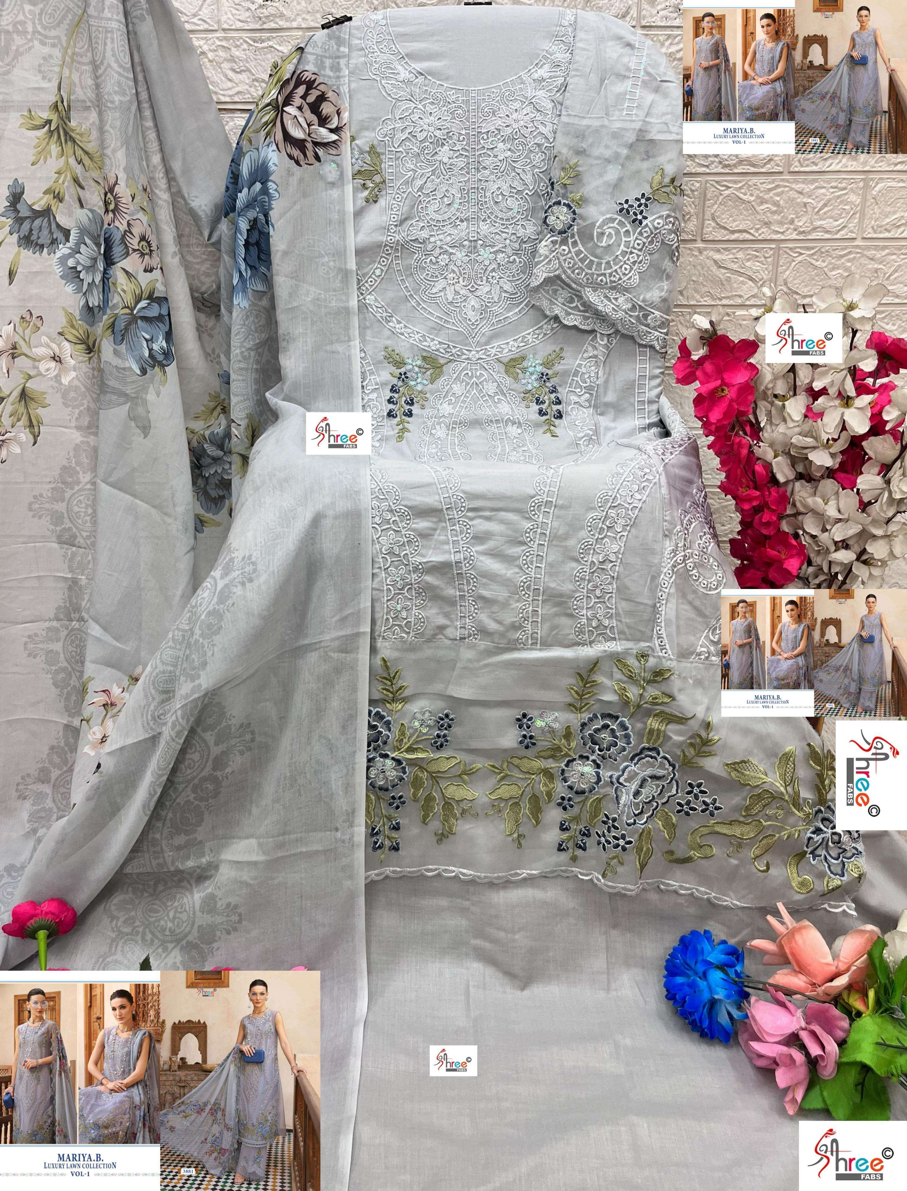 SHREE FABS MARIYA B LAWN COLLECTION 25 VOL 1 