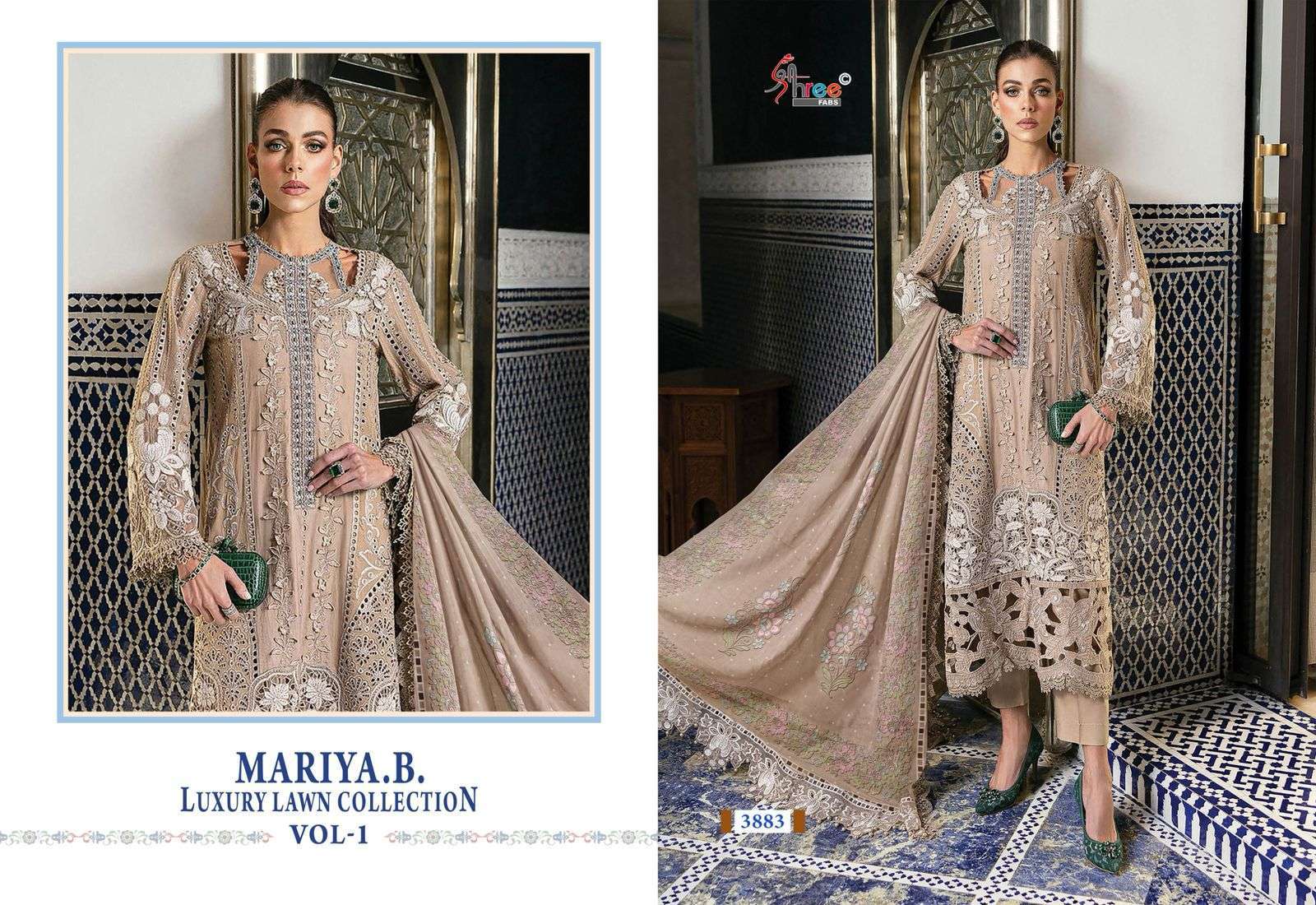 SHREE FABS MARIYA B LAWN COLLECTION 25 VOL 1 