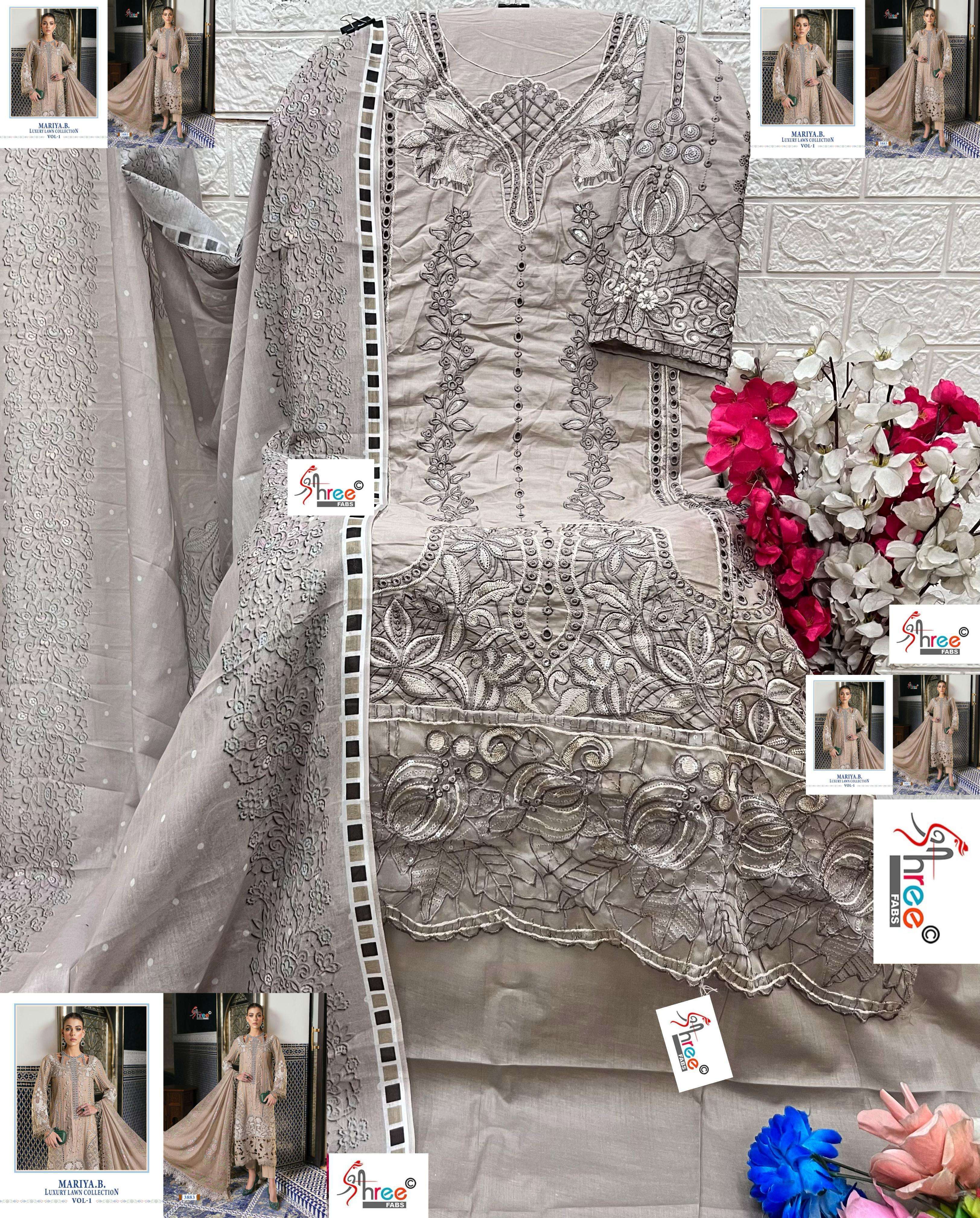 SHREE FABS MARIYA B LAWN COLLECTION 25 VOL 1 