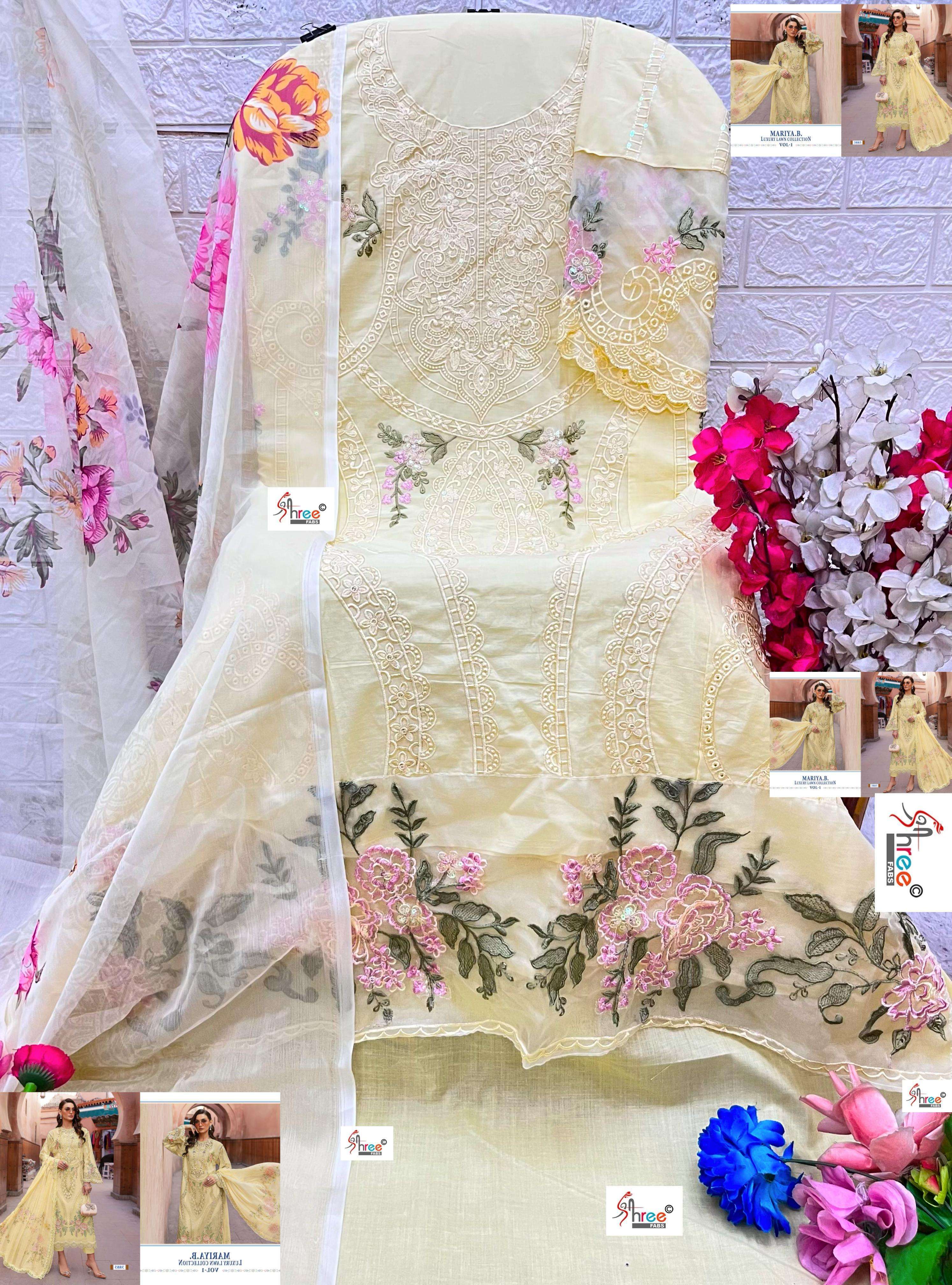 SHREE FABS MARIYA B LAWN COLLECTION 25 VOL 1 