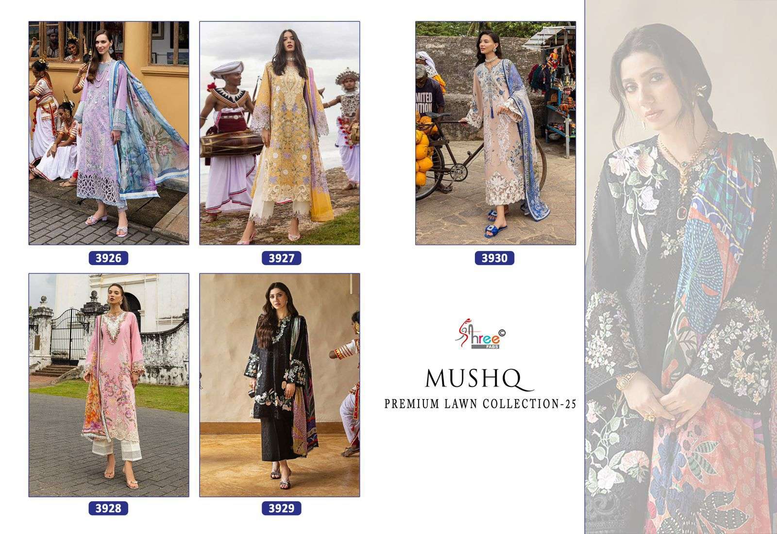 SHREE FABS MUSHQ PREMIUM LAWN COLLECTION 25