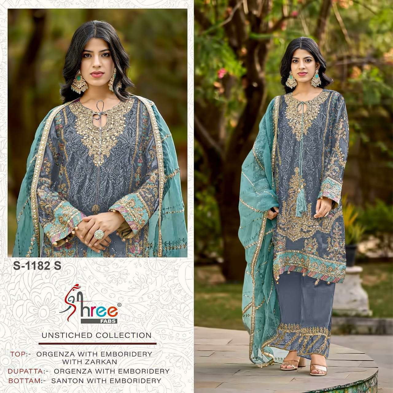 SHREE FABS S 1182 NEW COLOURS
