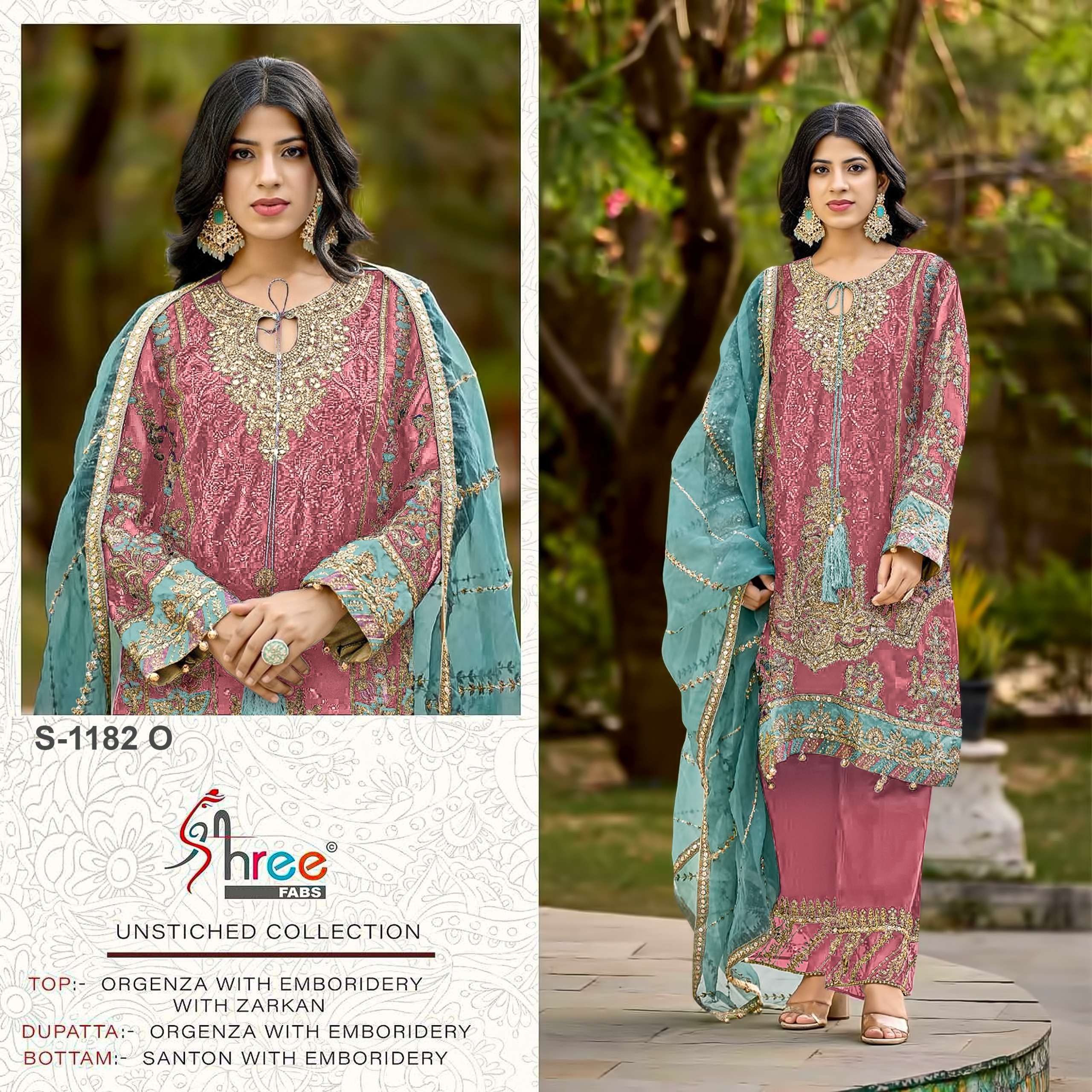 SHREE FABS S 1182 OPQR 