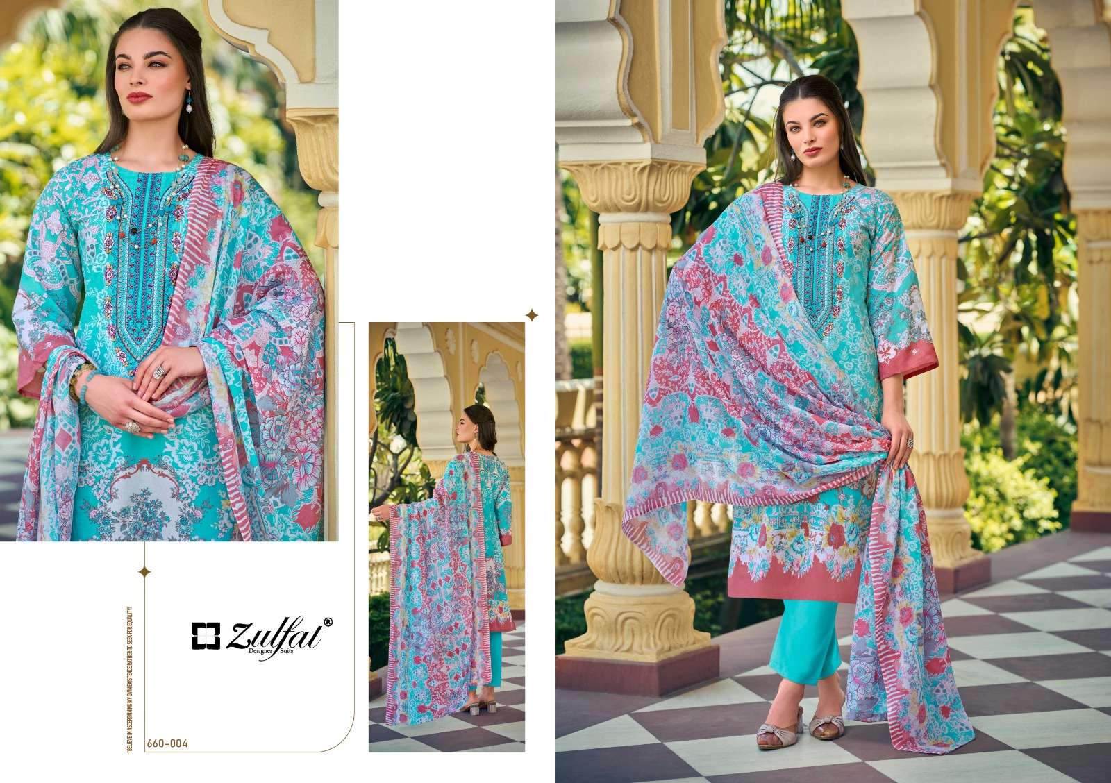 ZULFAT DESIGNER SUITS GULNAAZ VOL 4