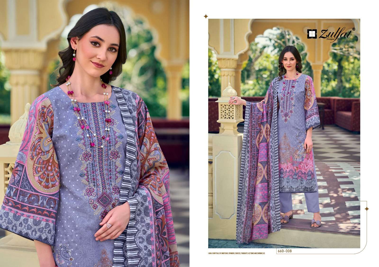 ZULFAT DESIGNER SUITS GULNAAZ VOL 4