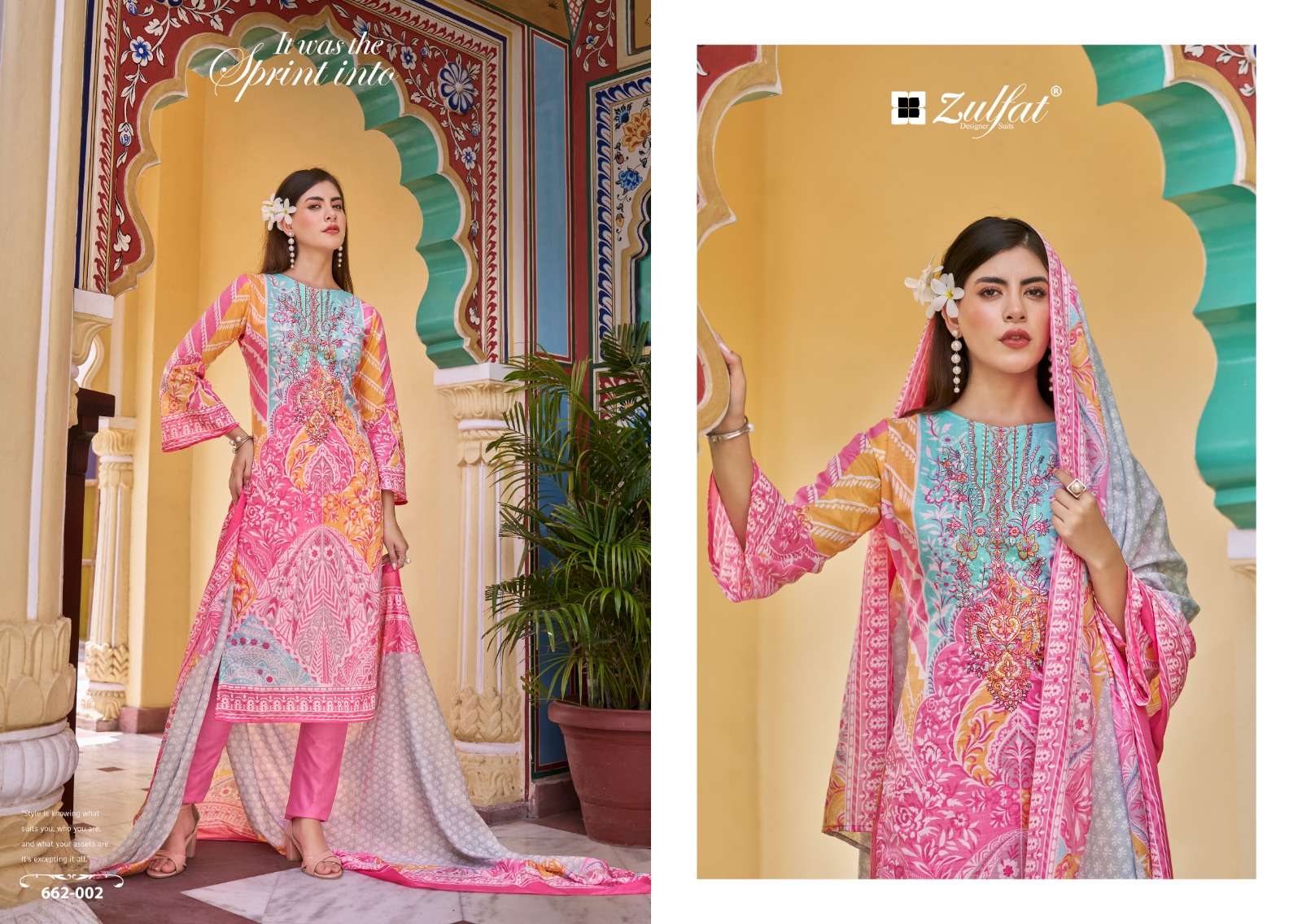 ZULFAT DESIGNER SUITS NOOR VOL 3 
