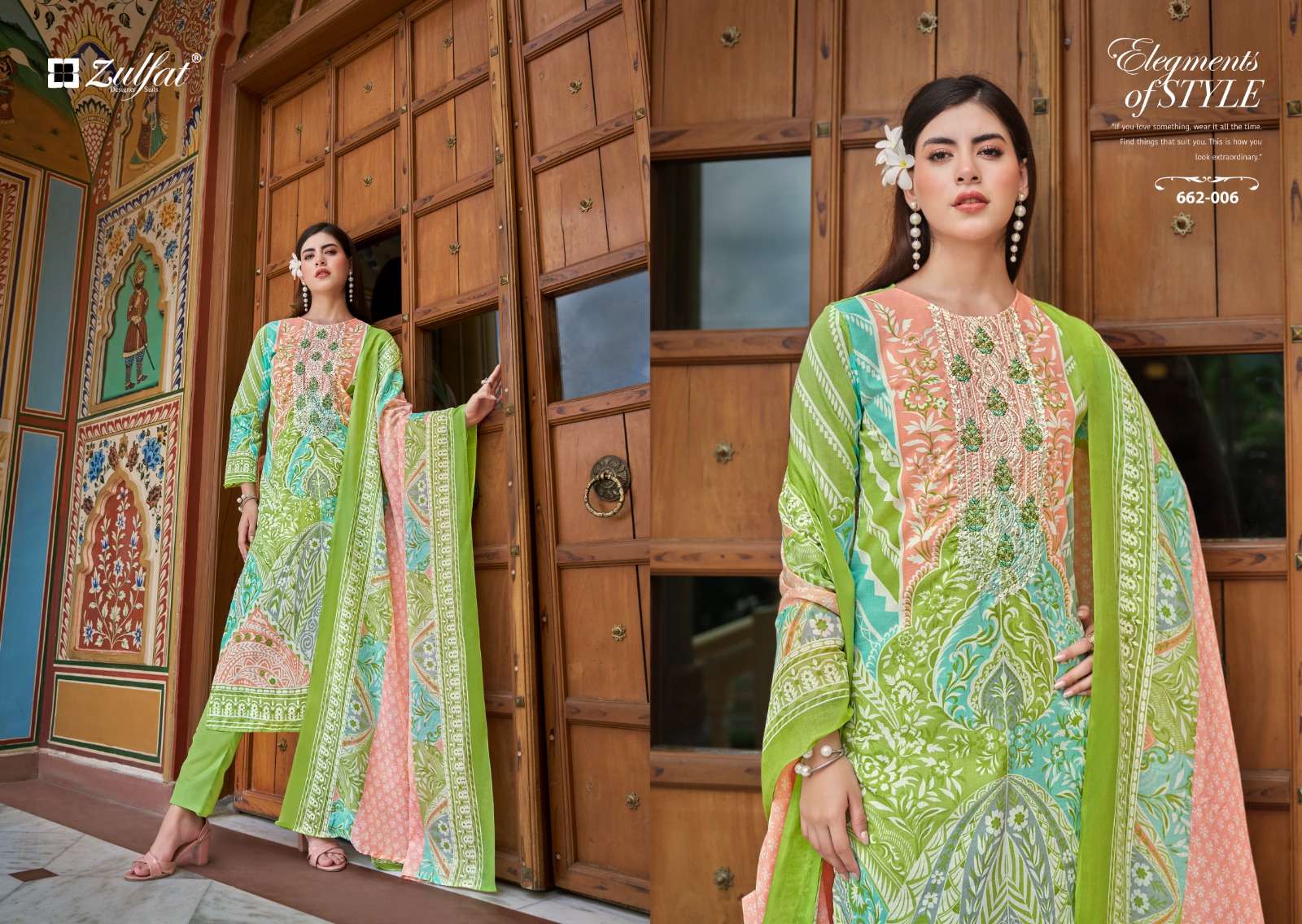 ZULFAT DESIGNER SUITS NOOR VOL 3 