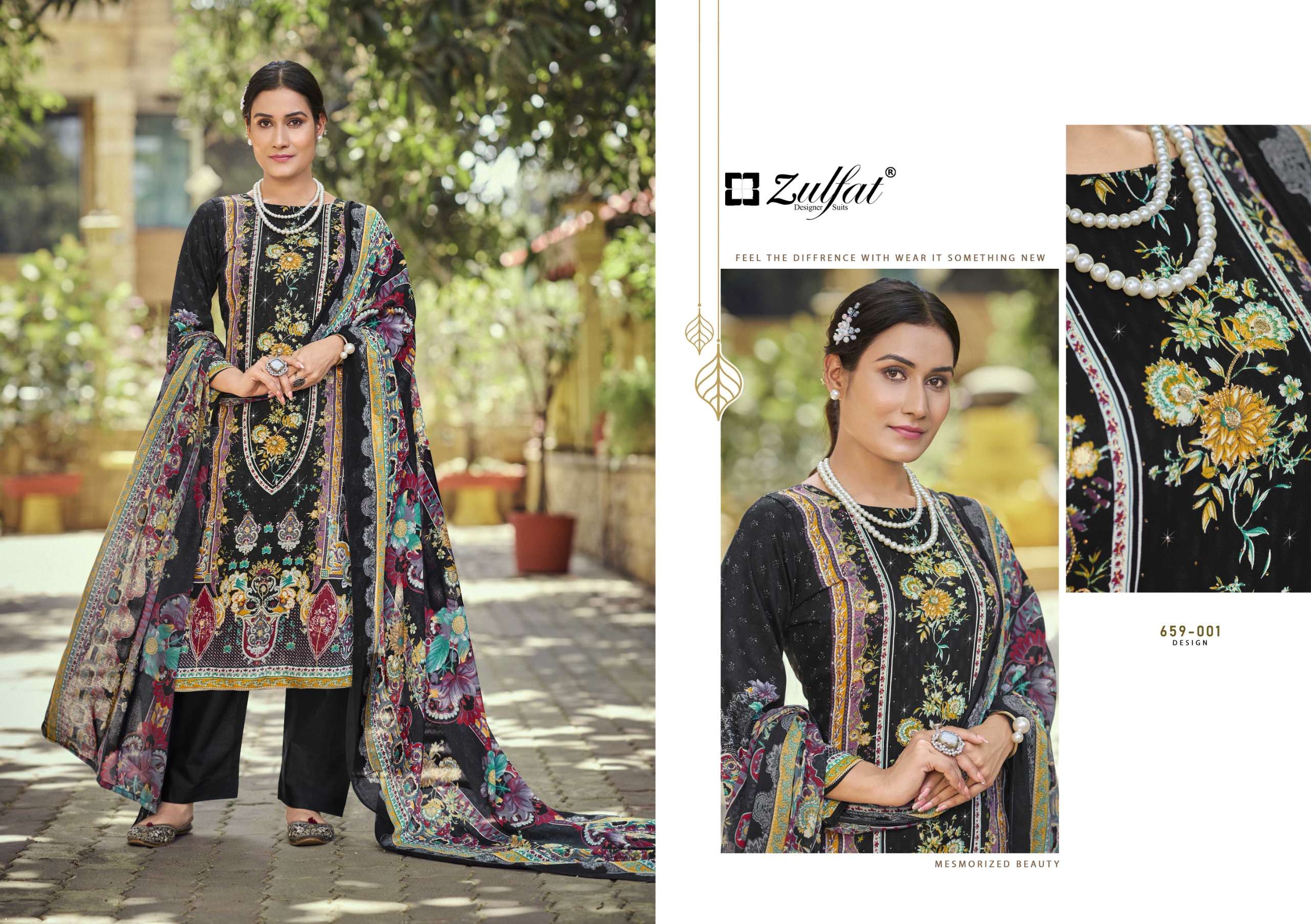ZULFAT DESIGNER SUITS RAABTA VOL 7 