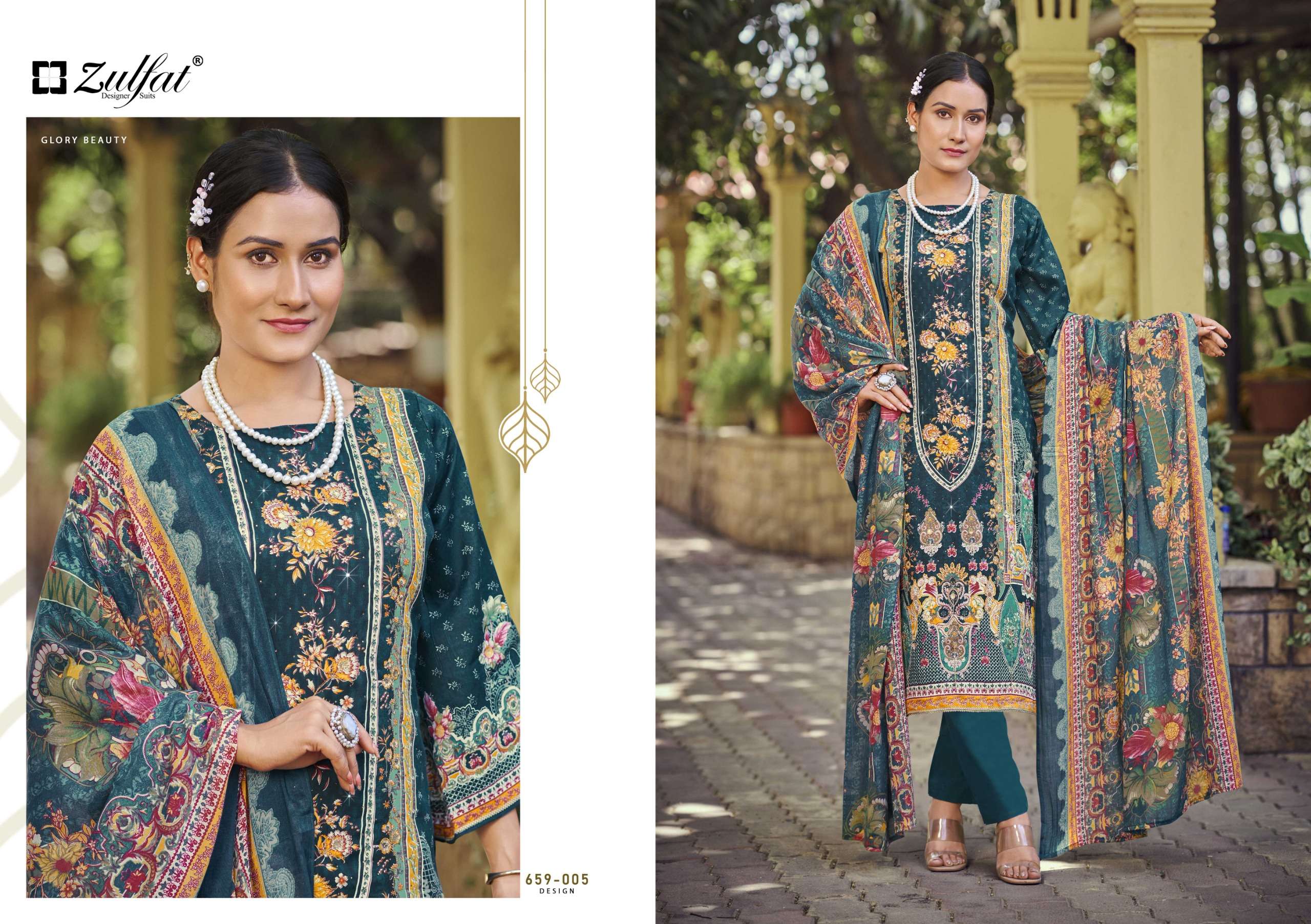 ZULFAT DESIGNER SUITS RAABTA VOL 7 