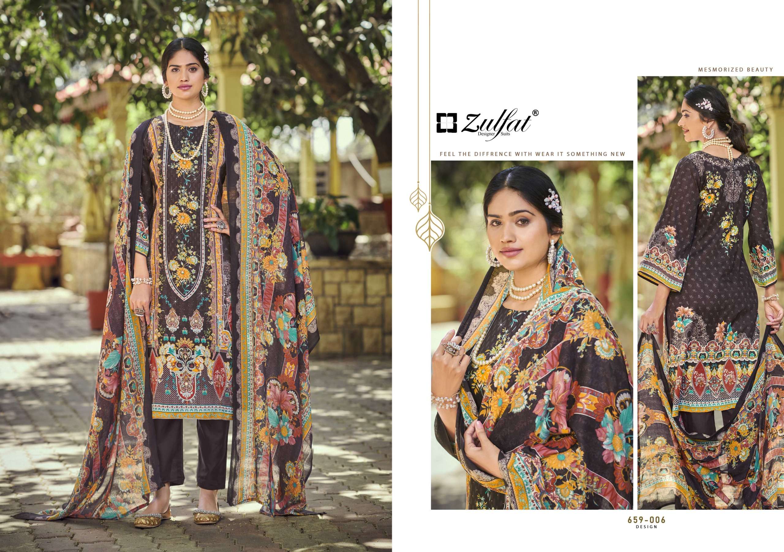 ZULFAT DESIGNER SUITS RAABTA VOL 7 