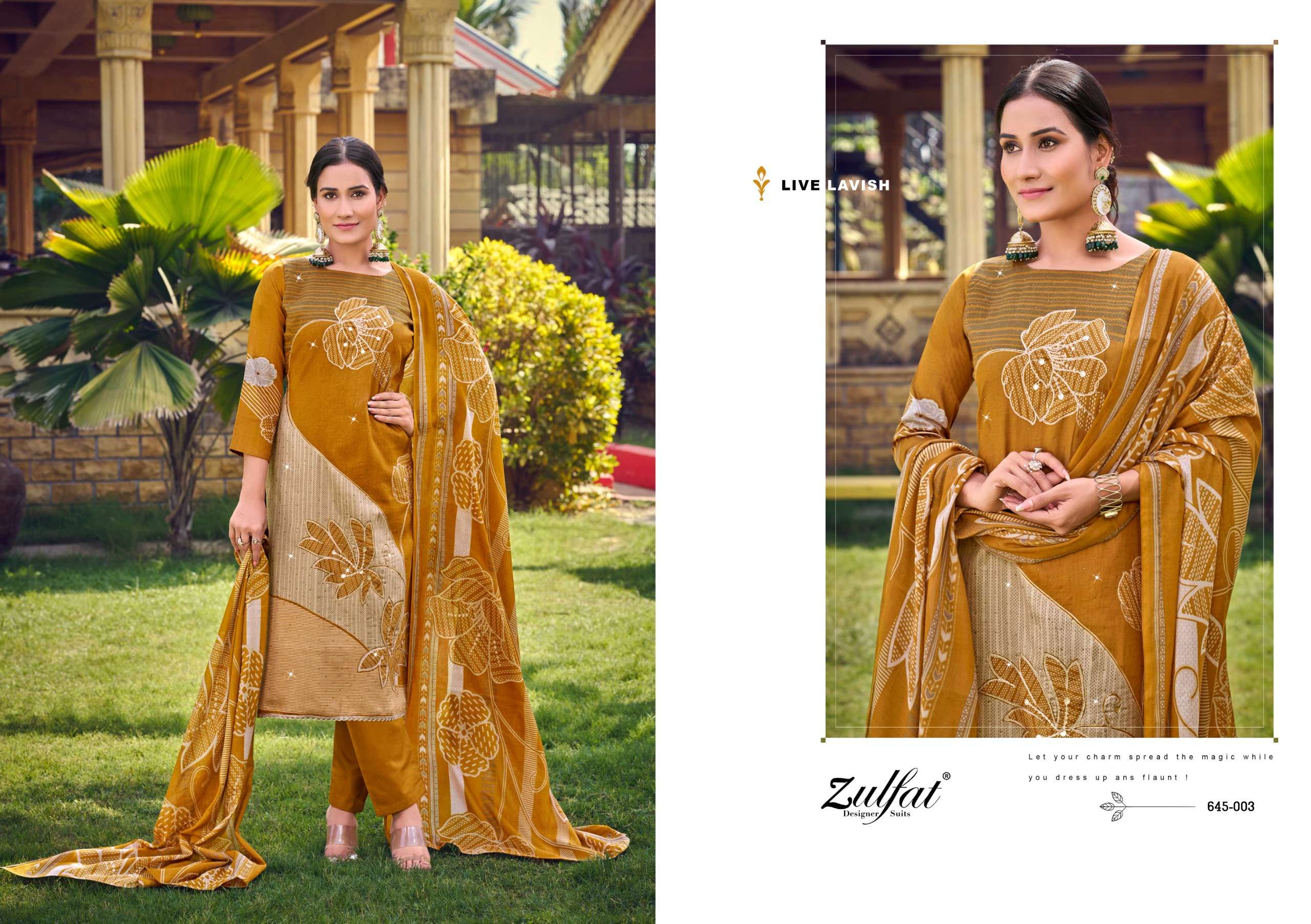 ZULFAT DESIGNER SUITS SAJNI VOL 7